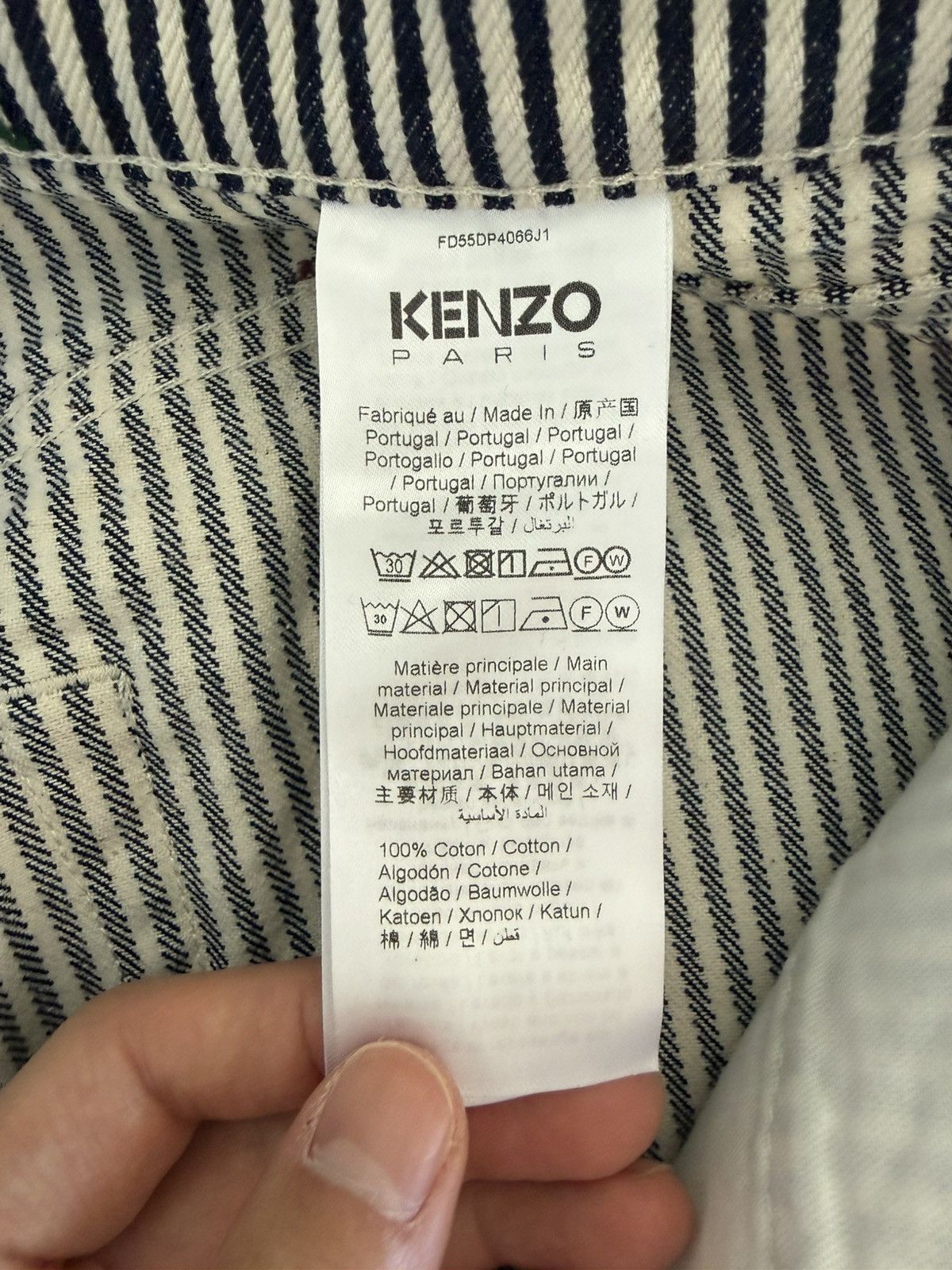 Kenzo Kenzo mens striped floral straight leg pants size 31 Size US 31 - 5 Thumbnail