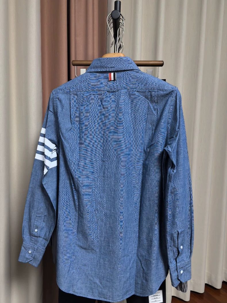 Thom Browne Thom Browne size2 overshirt Size US M / EU 48-50 / 2 - 2 Thumbnail