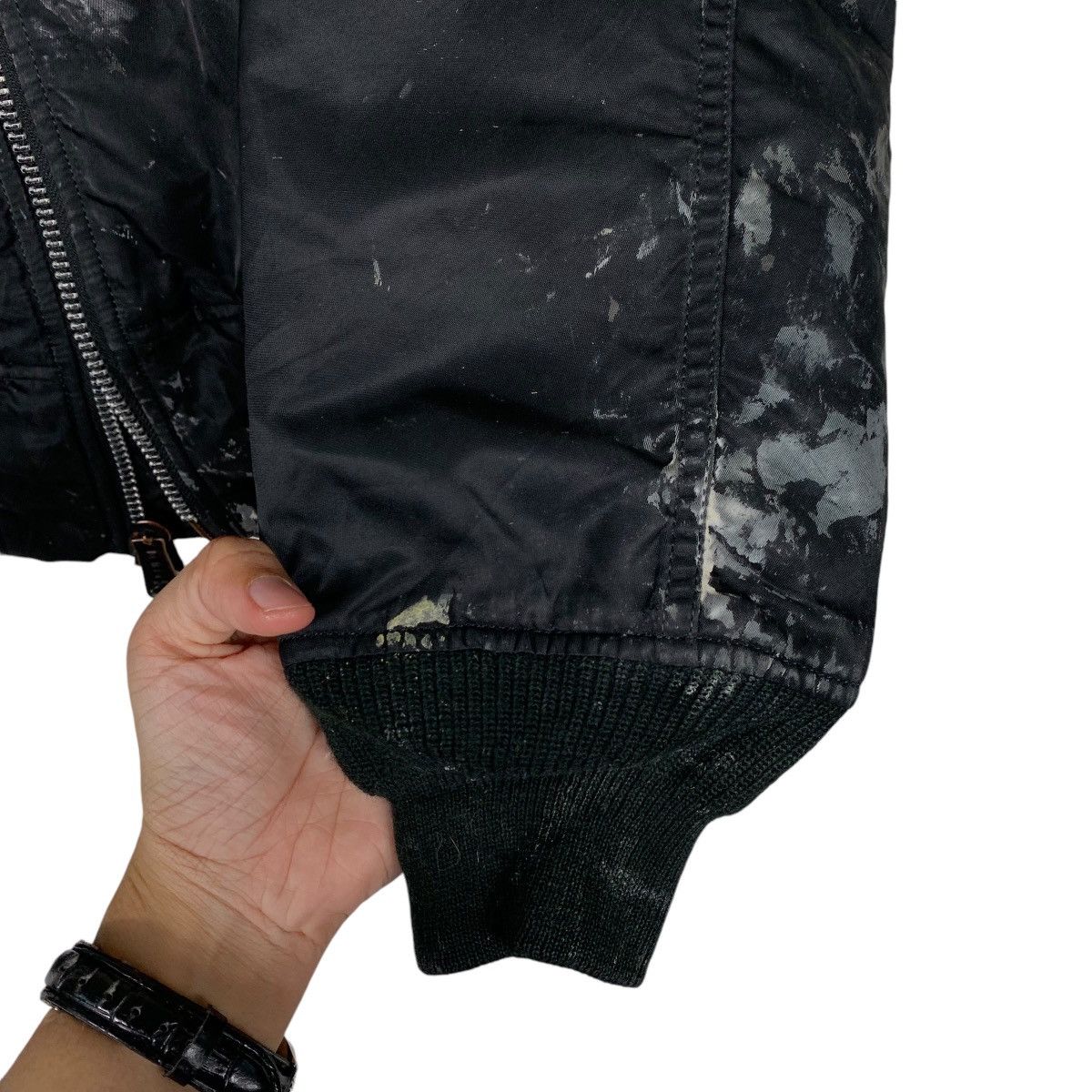 Alpha Industries Alpha Industries Paint Splatter Bomber Jacket Size US S / EU 44-46 / 1 - 13 Thumbnail