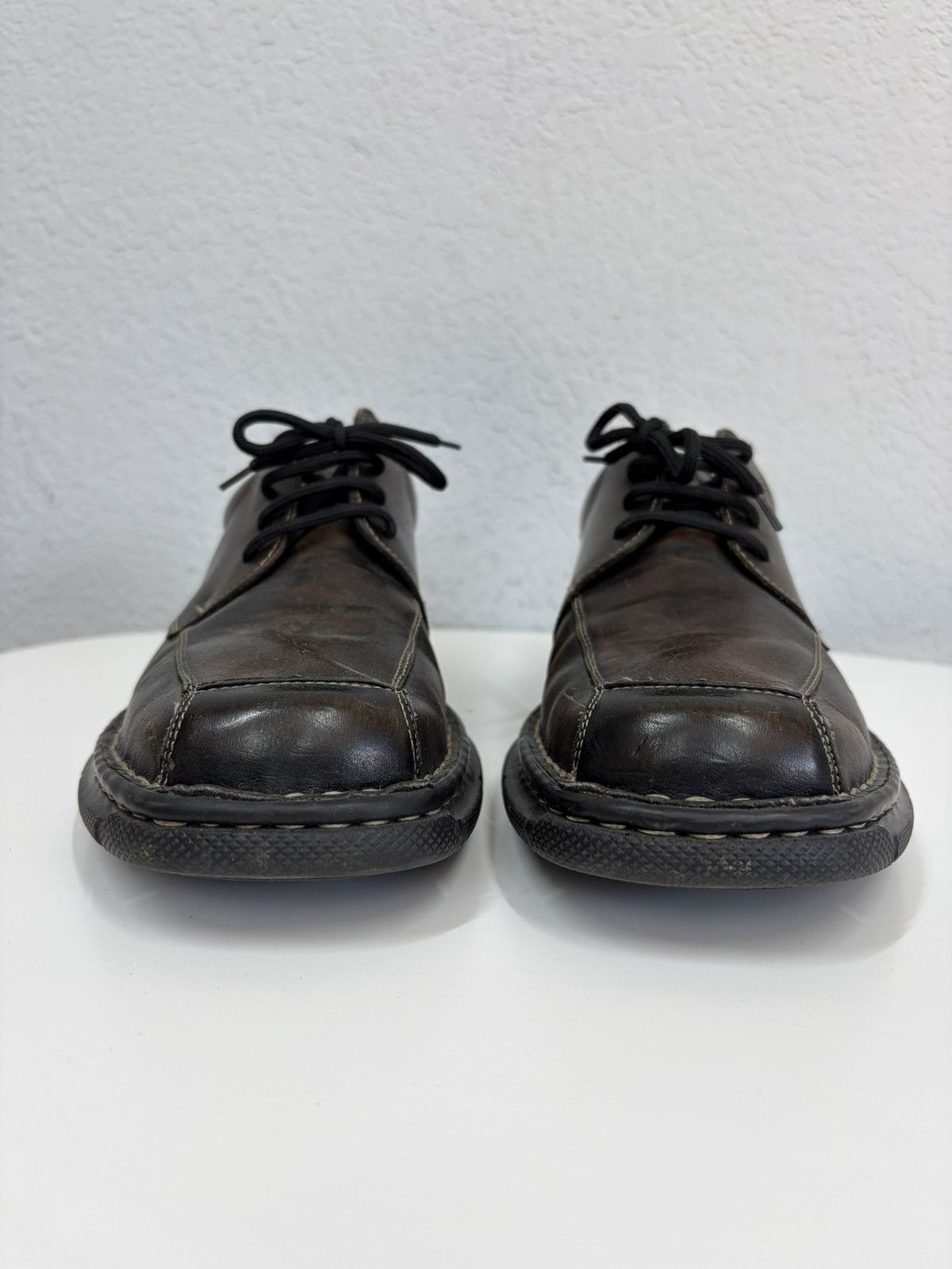 A.S.98 Vintage Italian AS 98 Rick Owens Style Leather Biker Boots Size US 8 / EU 41 - 6 Thumbnail