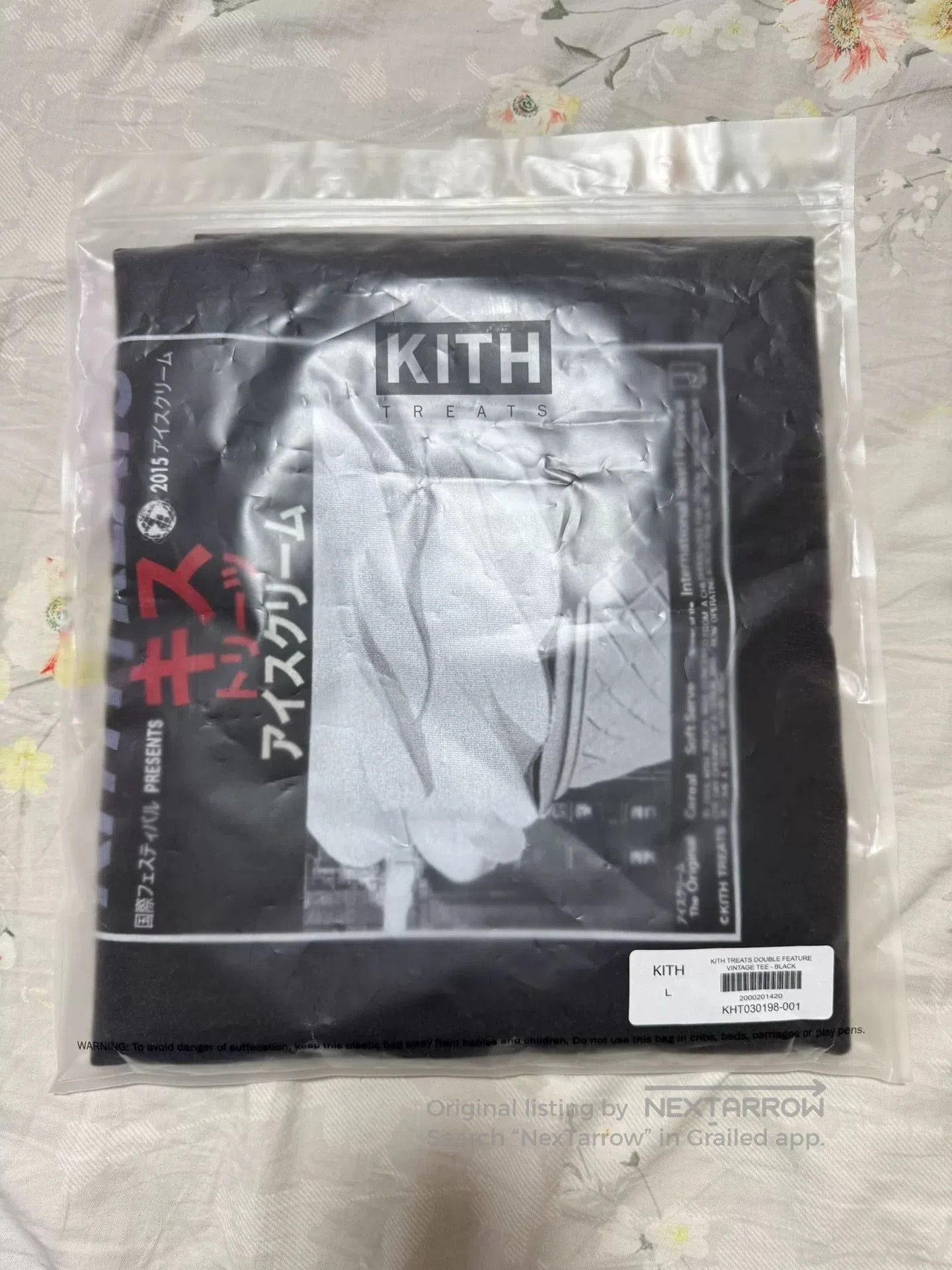 Kith KITH 25SS Limited Washed Distressed Graphic Tee. Size US L / EU 52-54 / 3 - 9 Thumbnail