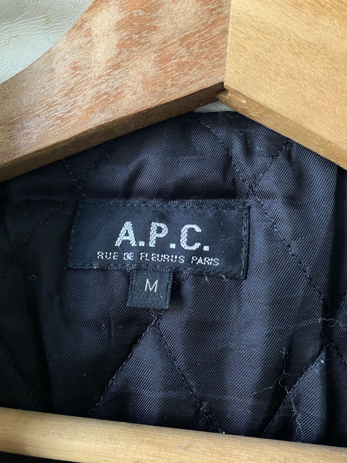 A.P.C. Japanese Brand A.P.C Seditionaries Leather Jacket Size US M / EU 48-50 / 2 - 19 Thumbnail