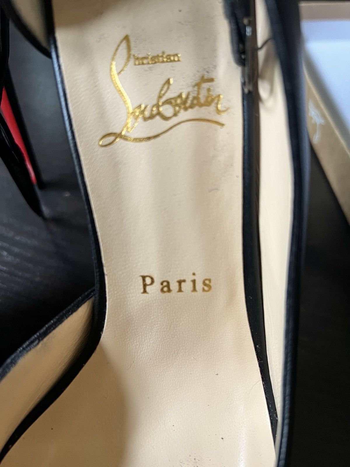 Christian Louboutin Christian Louboutin Jenlove Alta Womens Heels. Size US 8.5 / IT 38.5 - 2 Thumbnail