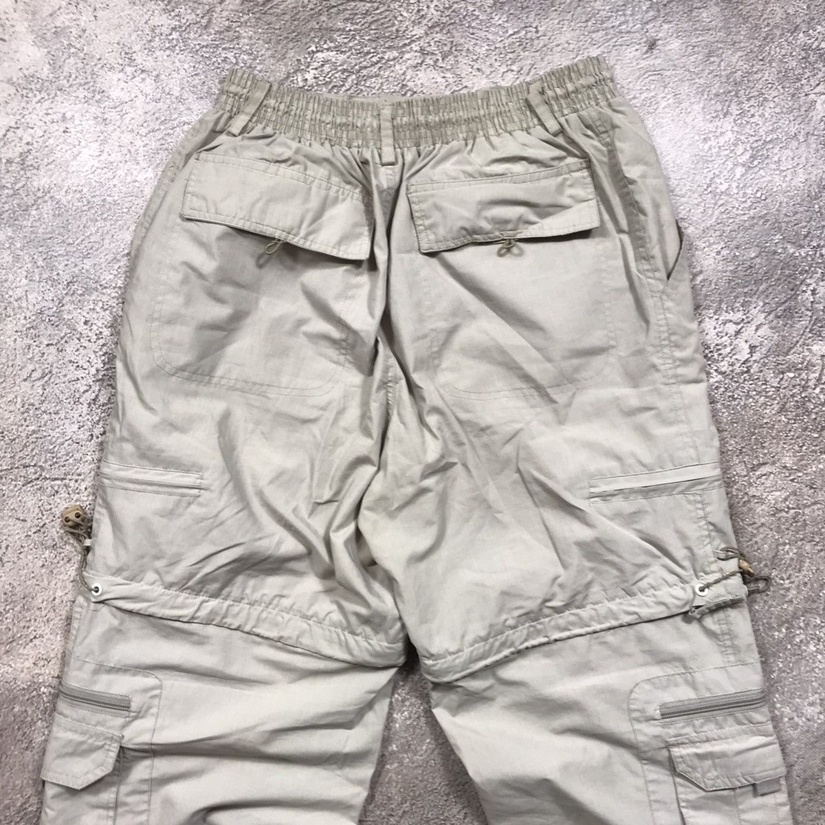 Vintage Vintage 90s Baggy Cargo Pants Parachute Streetwear Washed 30 Size US 30 / EU 46 - 7 Thumbnail