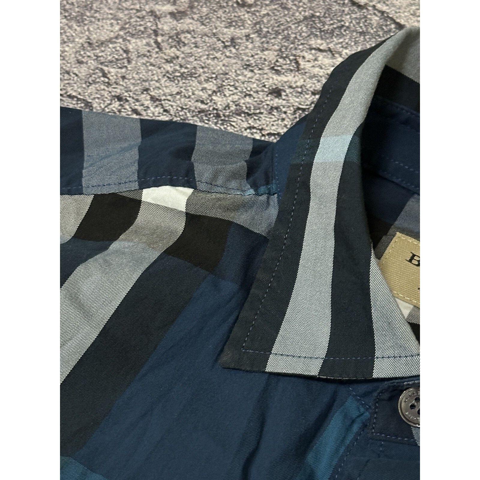 Burberry Burberry Blue Nova Check Men’s Shirt XS Size OldMoney Style Size US XS / EU 42 / 0 - 12 Thumbnail
