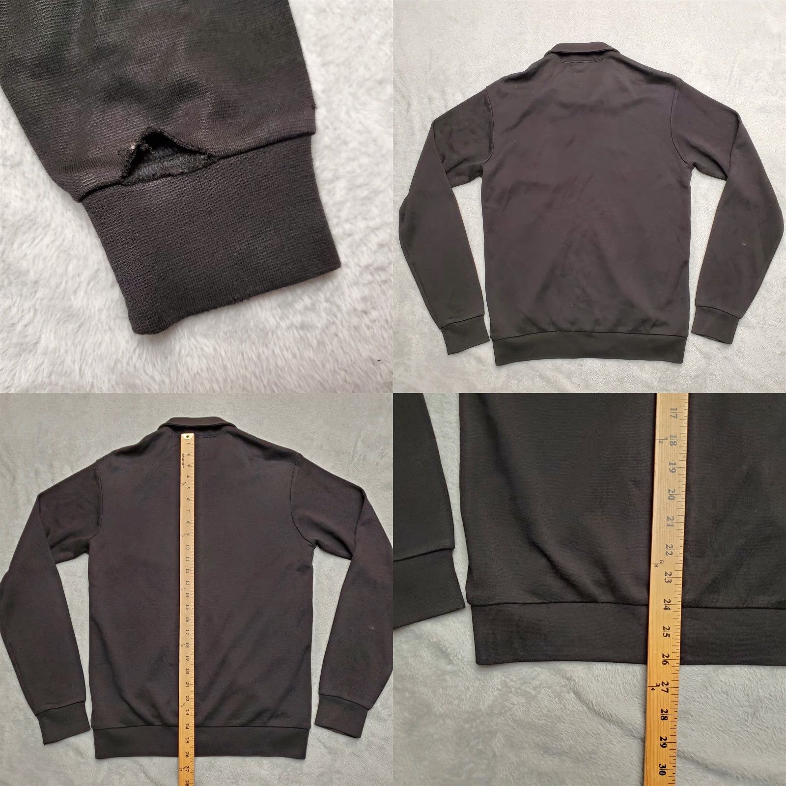 Adidas VINTAGE adidas Jacket Mens M Black Wool Blend Full Zip Outdoors Casual Size US M / EU 48-50 / 2 - 8 Thumbnail