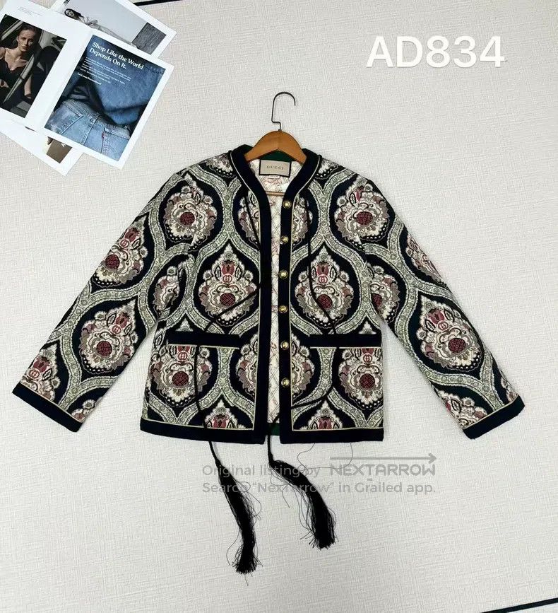 Gucci Gucci Show style national style jacket Size XS / US 0-2 / IT 36-38 - 1 Thumbnail