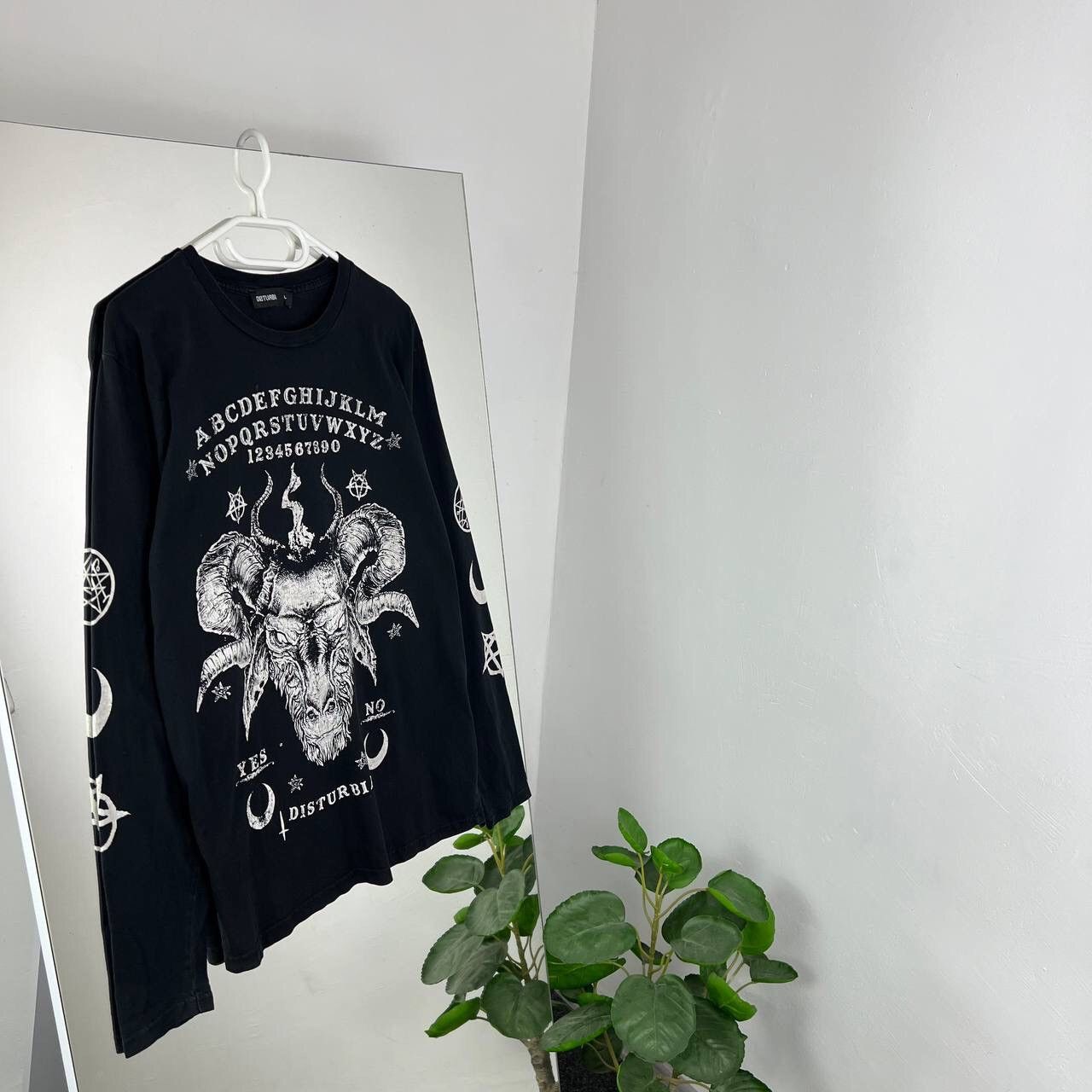 Disturbia Vintage Disrurbia Gothic Pentagram Over Print 90s Size US L / EU 52-54 / 3 - 1 Thumbnail