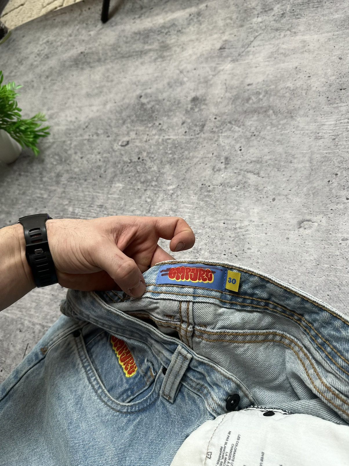 Empyre Empyre Polar Sk8 Loose Fit Y2K Casual Hip-Hop Rap Jeans Size US 30 / EU 46 - 9 Thumbnail