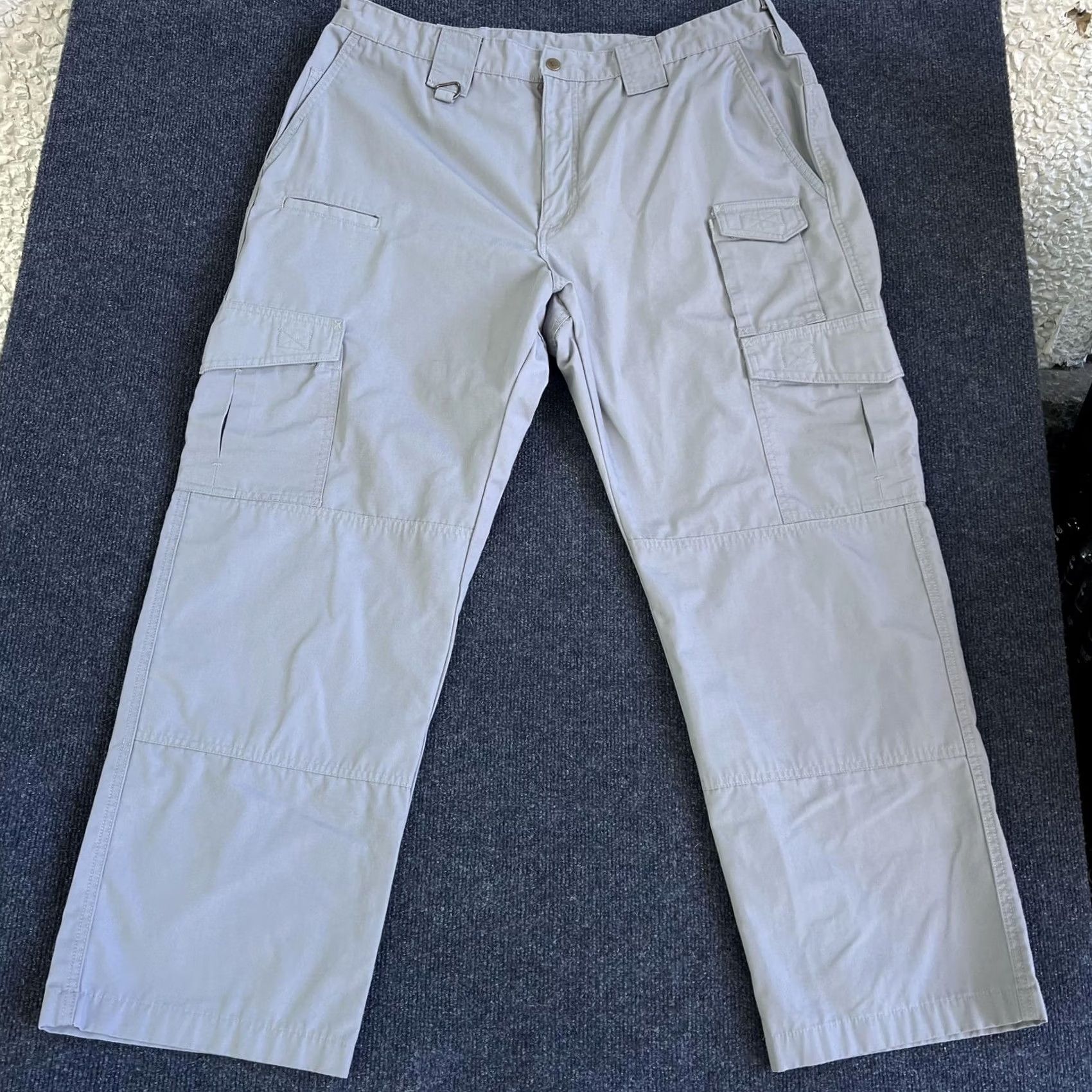 Propper VINTAGE: Propper Pants Womens 20 Gray Tactical Cargo Utility Ripstop Elastic Waist Size 42" / US 20 - 4 Thumbnail