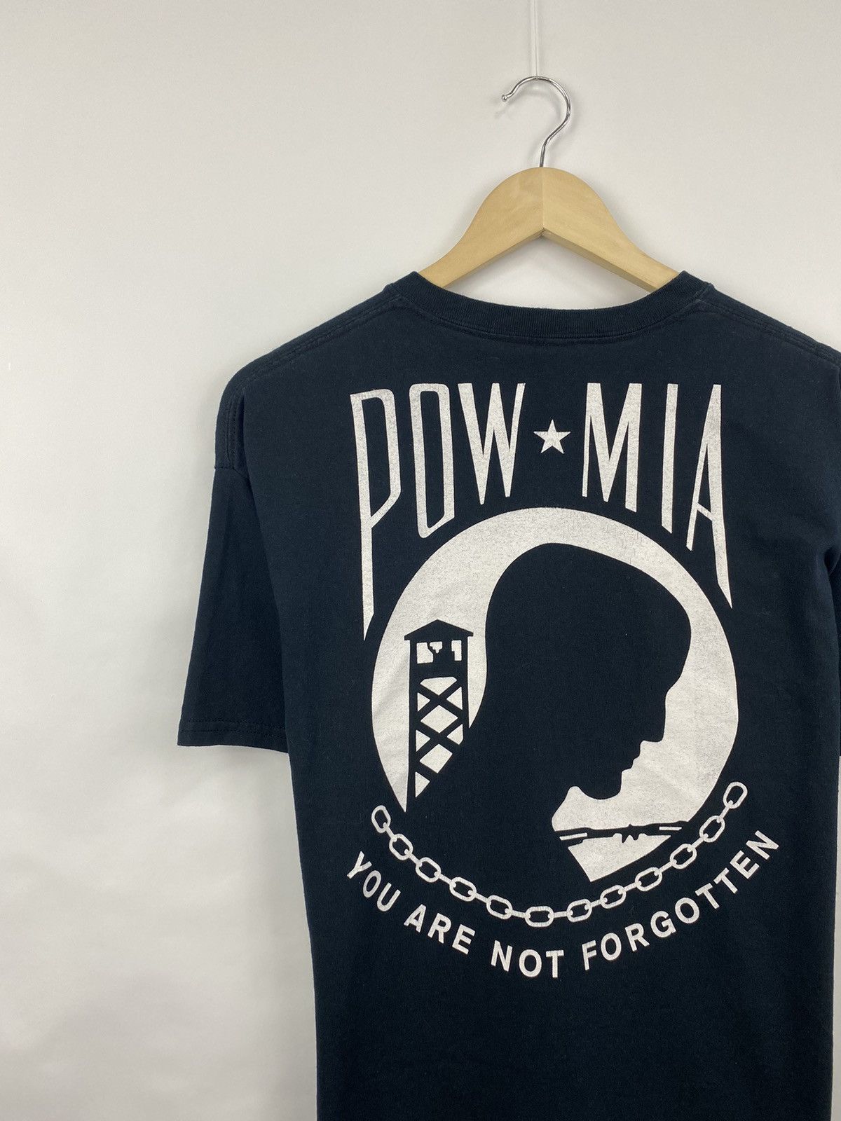 Vintage 🇺🇸 Vintage 90s Pow Mia You Are Not Forgotten Sons Of American Size US L / EU 52-54 / 3 - 3 Thumbnail