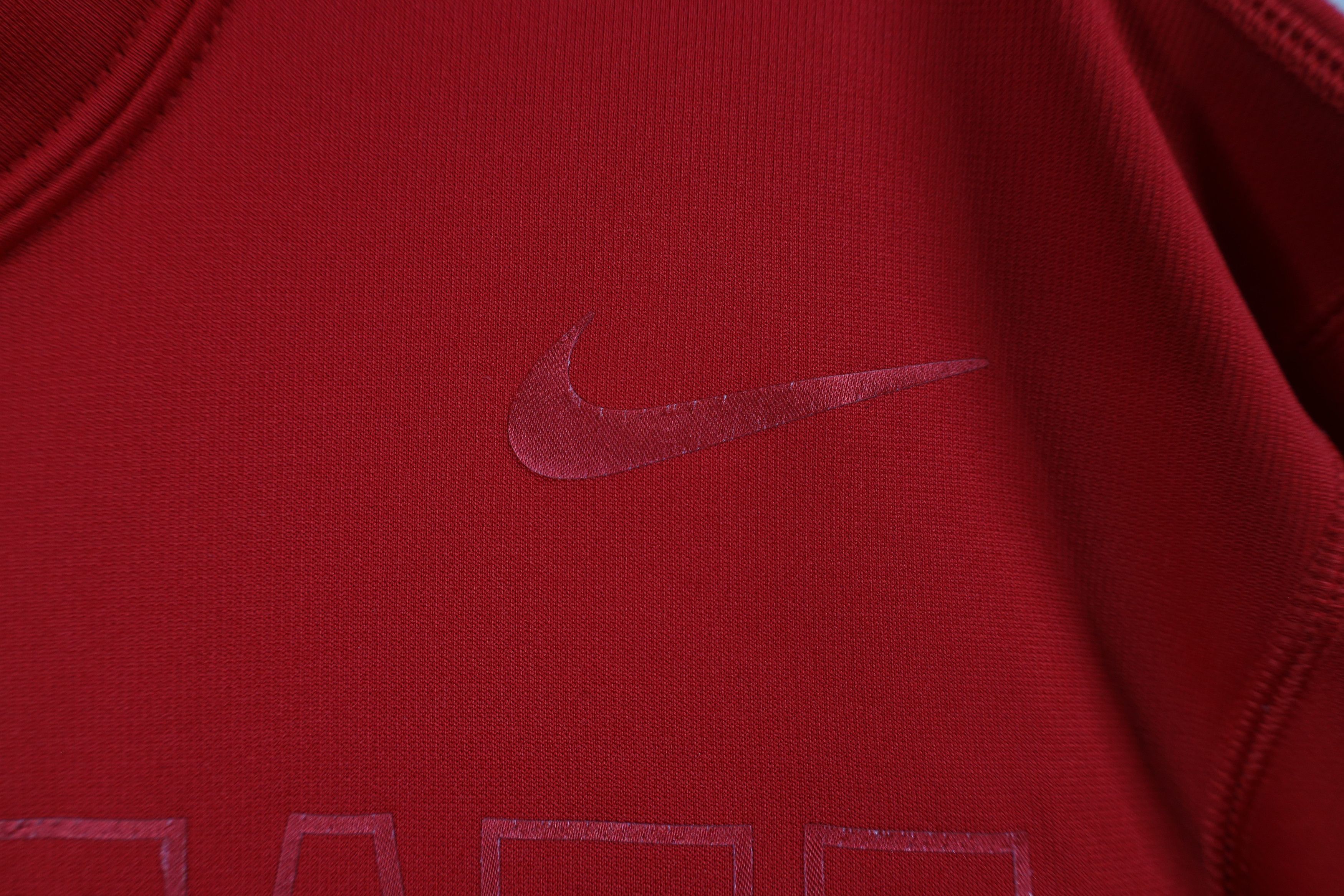 Nike × Vintage Nike Therma Fit Out Ohio State University Sweatshirt Red Size US M / EU 48-50 / 2 - 5 Thumbnail