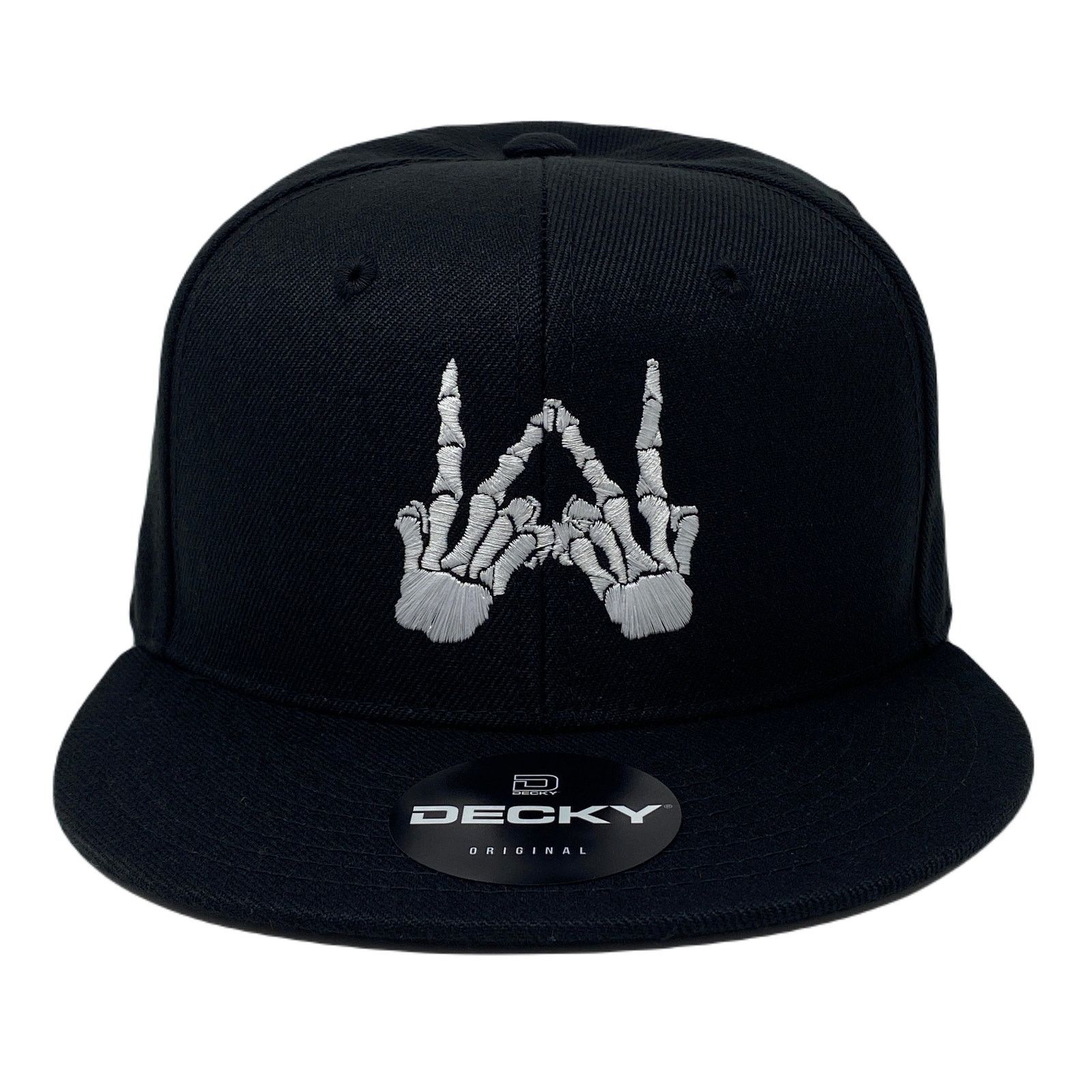 Other Westside Bones Snapback Hat All Black Size ONE SIZE - 3 Thumbnail