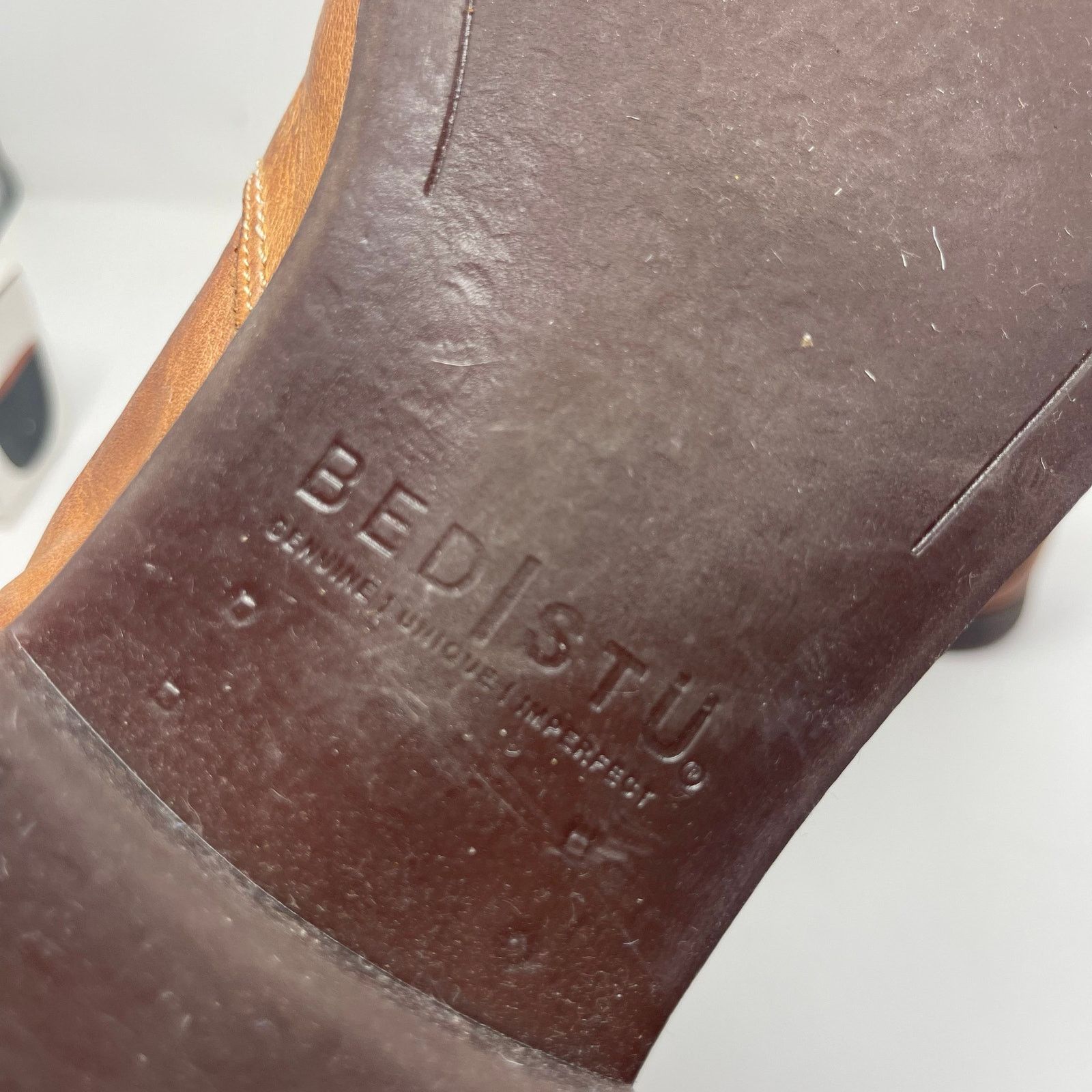 Bed Stu Bed STU Michelangelo in Tan Rustic Chelsea Boots sz 13 Size US 13 / EU 46 - 10 Thumbnail