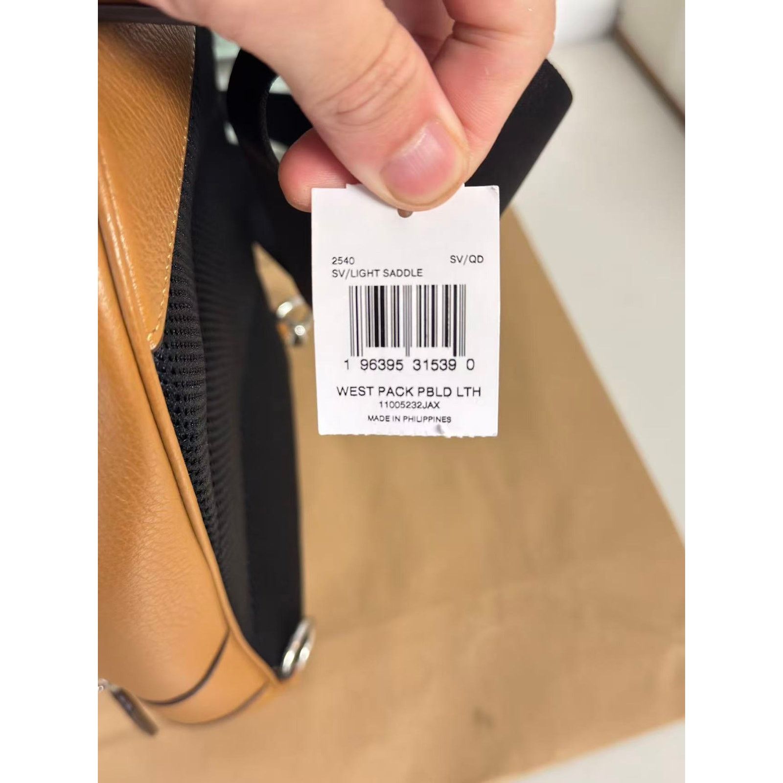 Coach Coach 2540 West Pack Bag In Refine Pebble Leather Size ONE SIZE - 7 Thumbnail