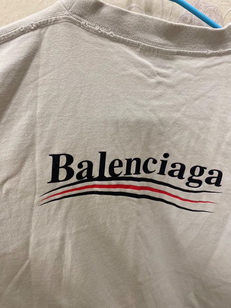 Balenciaga Balenciaga Logo letter print detail short-sleeve T-shirt, Size US XS / EU 42 / 0 - 6 Thumbnail