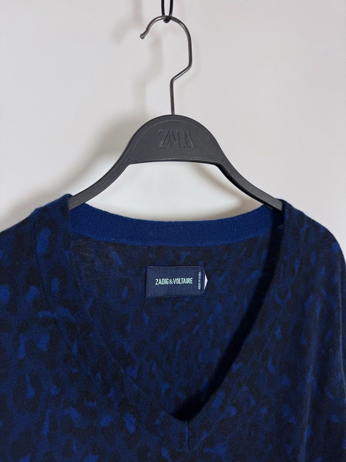 Zadig & Voltaire Zadig&Voltaire Brumy CP Leo Cashmere Jumper Size XS / US 0-2 / IT 36-38 - 5 Thumbnail
