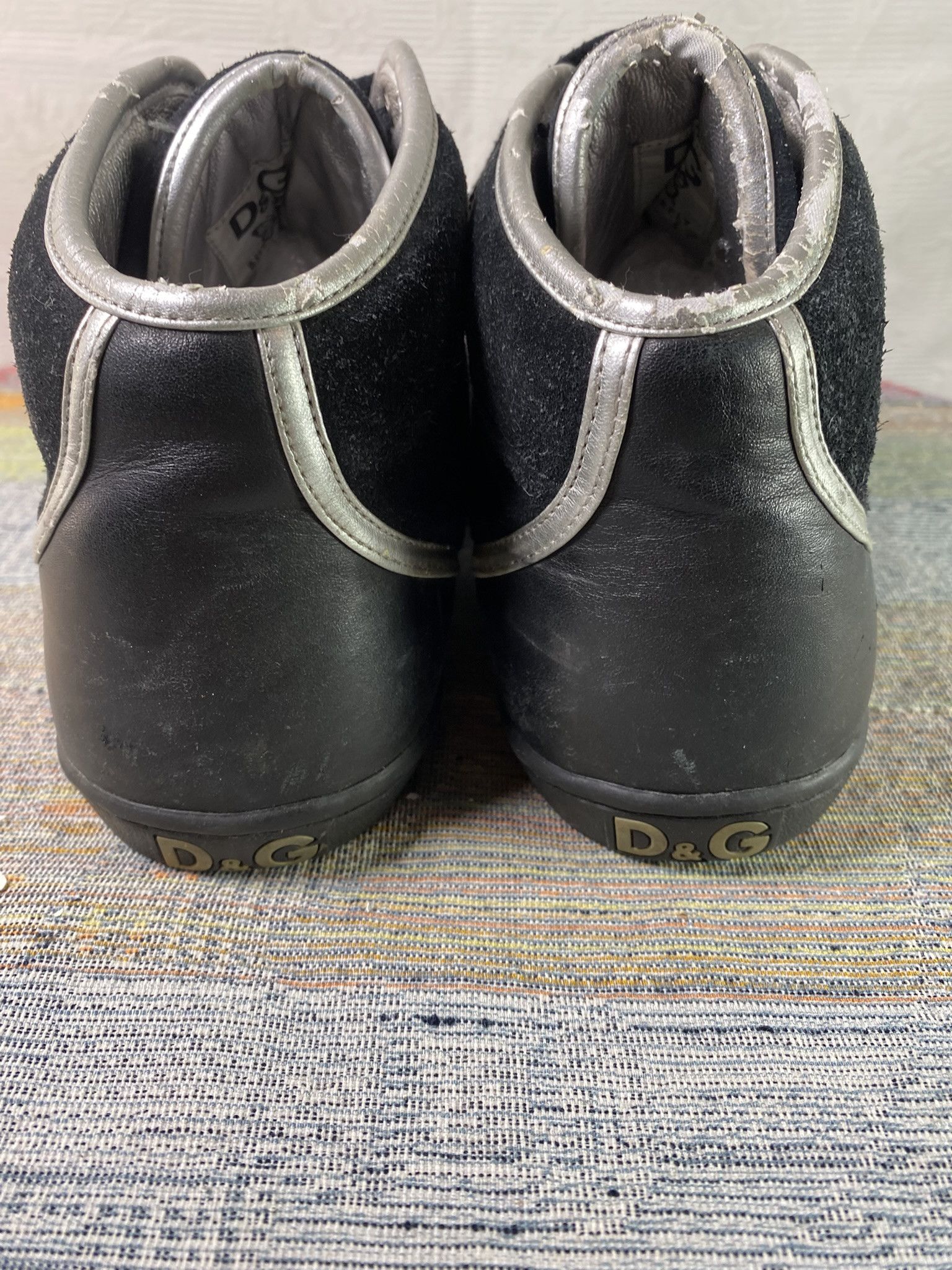 Dolce & Gabbana D&G Dolce & Gabbana Mid-Top Sneakers EU 44.5 US 11 Size US 11 / EU 44 - 3 Thumbnail