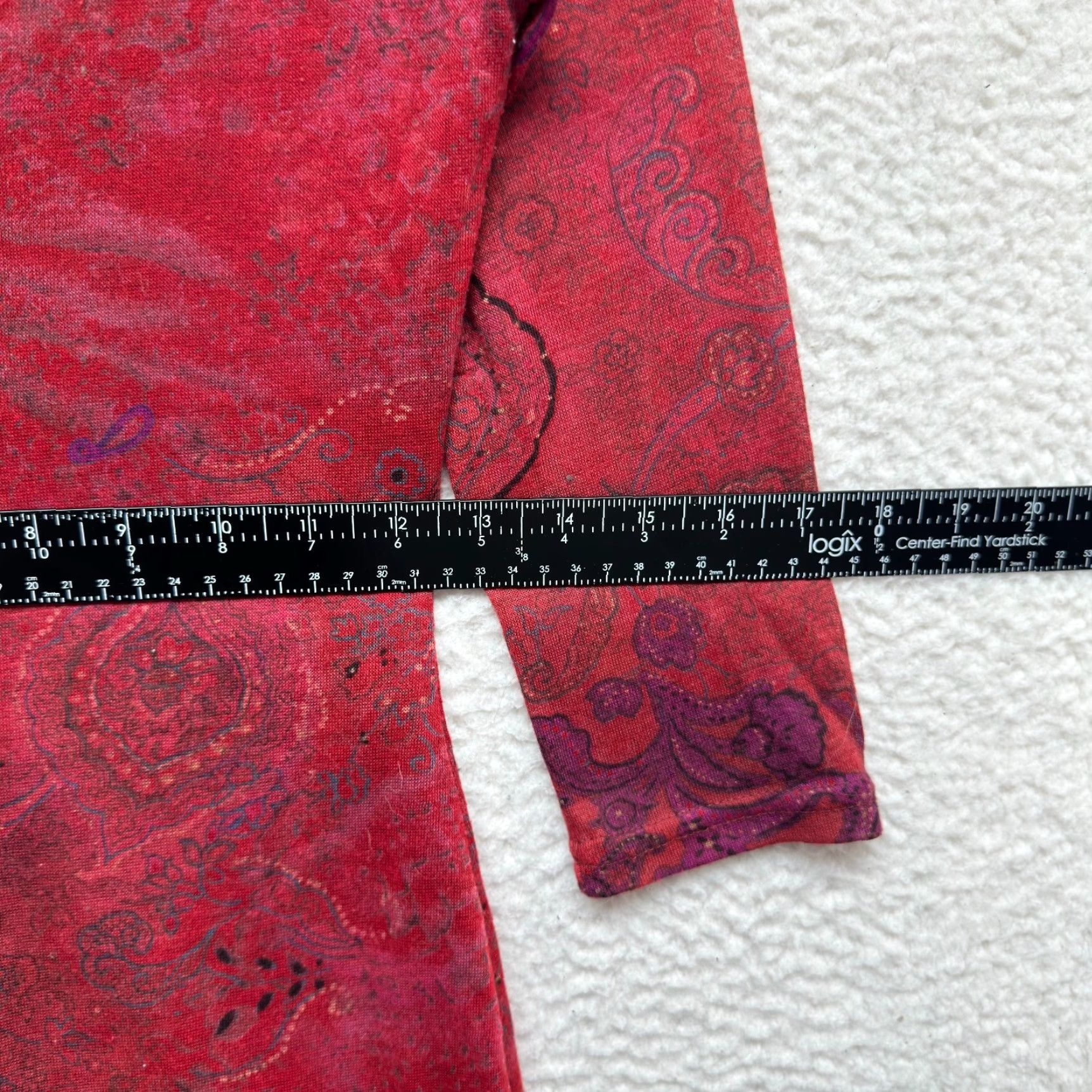 Vintage VINTAGE 90s Y2K Charlotte Russe Dress Mini Dress Red Paisley Goth Fairy Grunge S Womens Looks: Goth Size S / US 4 / IT 40 - 5 Thumbnail