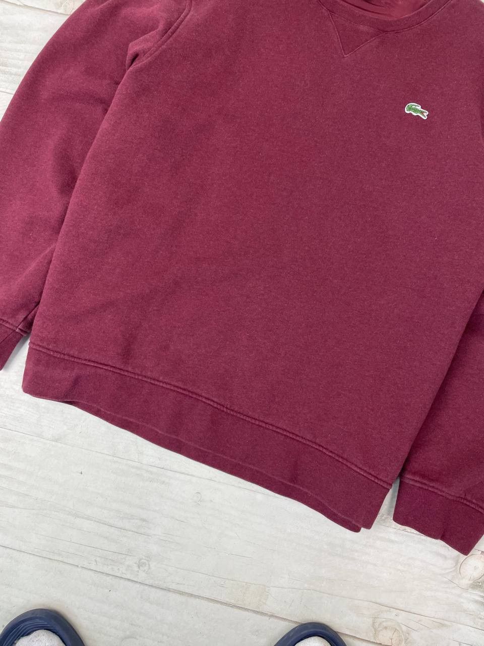Lacoste Lacoste Sport Sweatshirt Men Size 2XL Burgundy Size US XXL / EU 58 / 5 - 3 Thumbnail