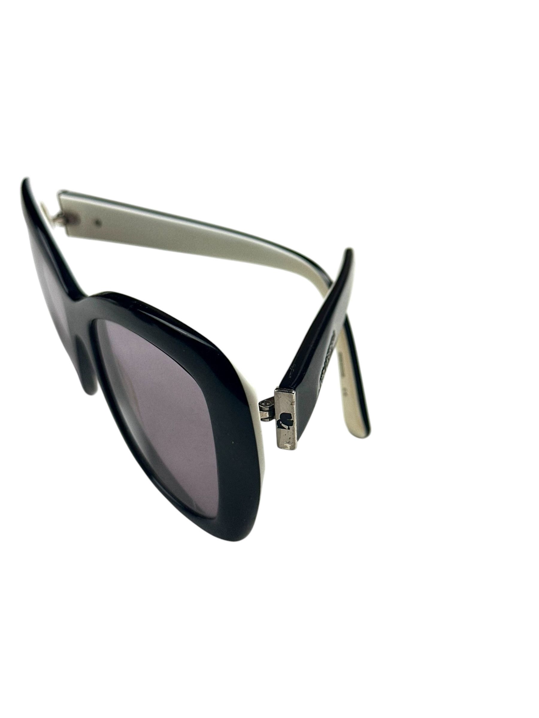 Karl Lagerfeld Karl Lagerfeld Square Two Tone Sunglasses Size ONE SIZE - 6 Thumbnail
