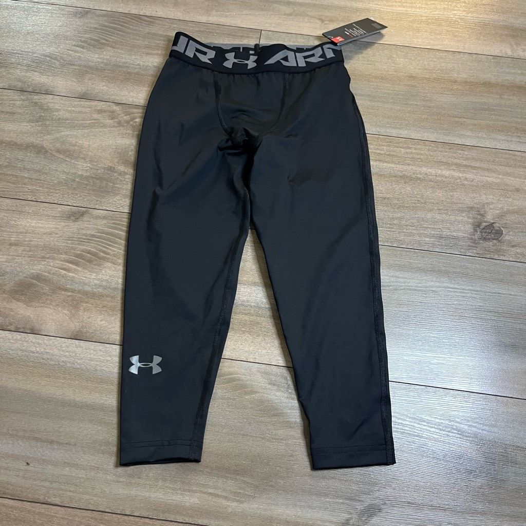 Under Armour Under Armour Black Athletic Leggings Men Small Bin L-110 Size US 32 / EU 48 - 2 Thumbnail