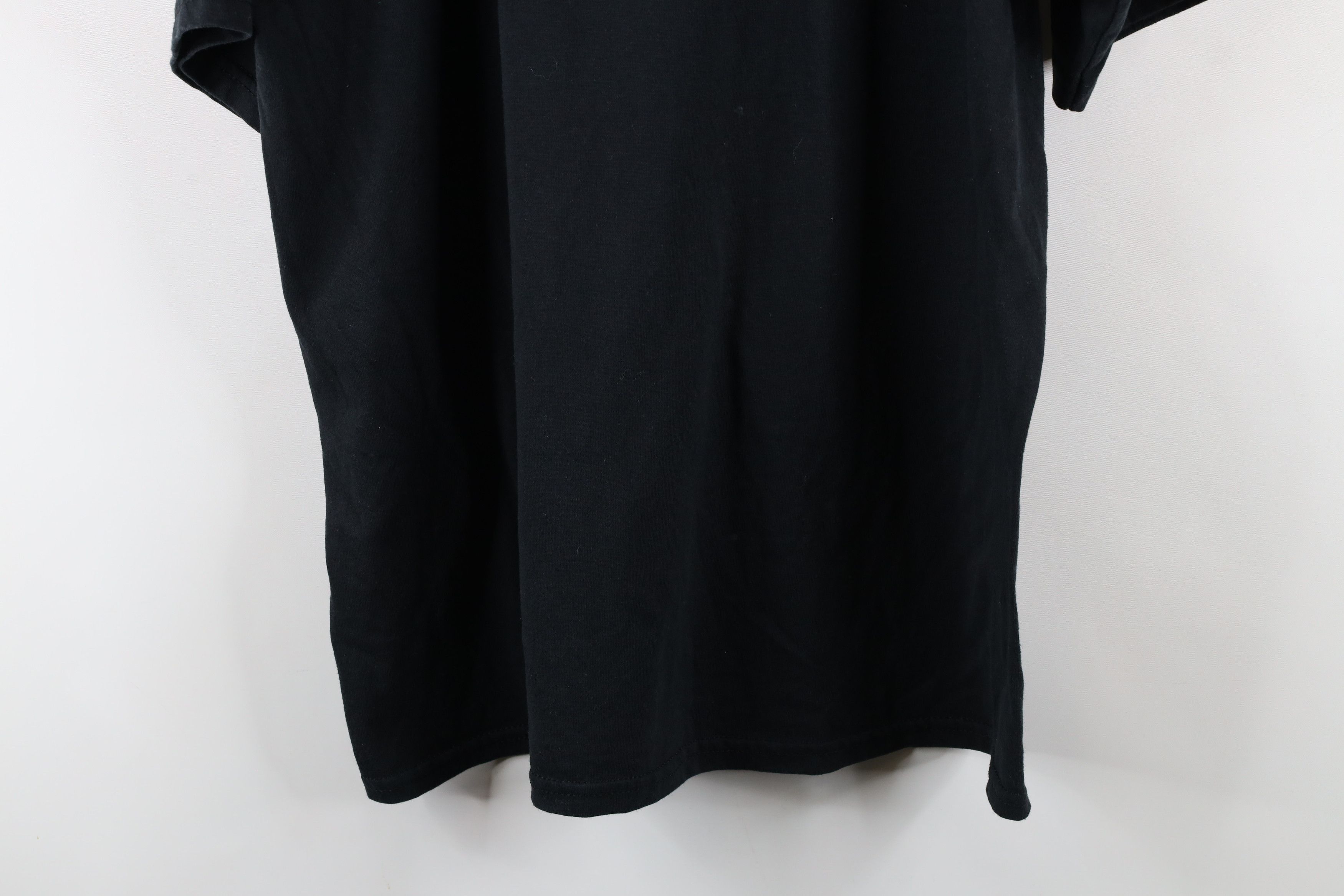 Vintage Vintage 90s Streetwear Blank Short Sleeve T-Shirt Black Size US XL / EU 56 / 4 - 11 Thumbnail