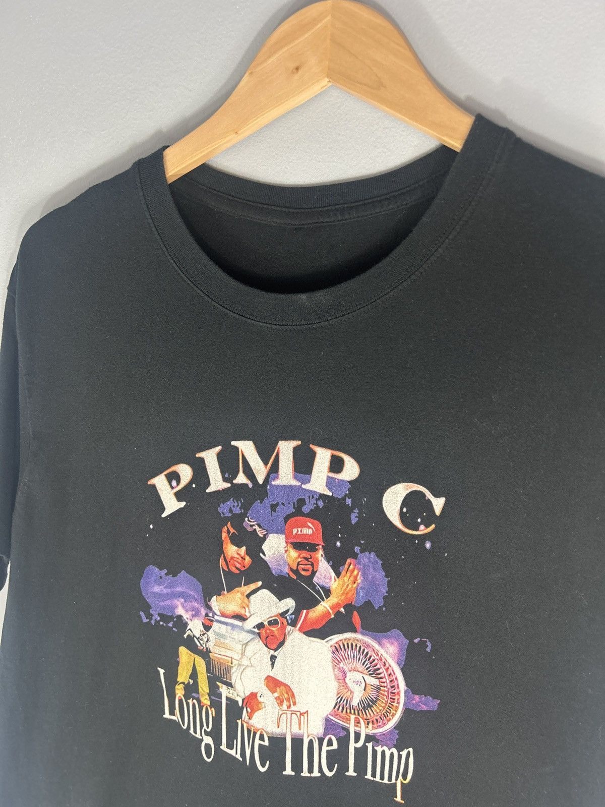 Vintage Pimp C Long Live The Pimp Tee Size US L / EU 52-54 / 3 - 3 Thumbnail