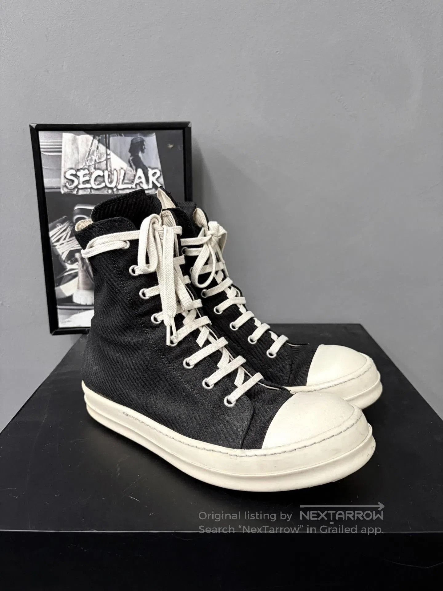 Rick Owens Drkshdw Rick Owens Drkshdw High. Size US 6.5 / EU 39-40 - 3 Thumbnail