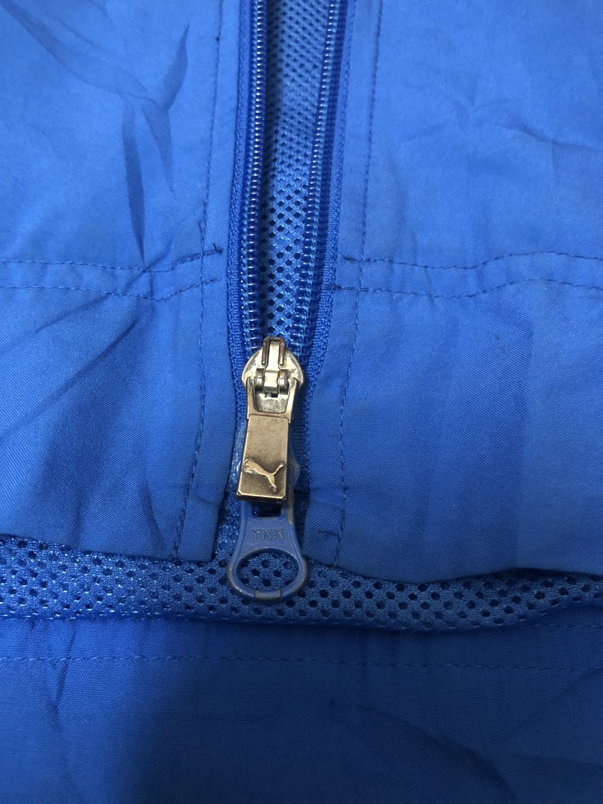 Puma × Vintage Puma italia full zip track blue national jacket soccer Size US L / EU 52-54 / 3 - 8 Thumbnail