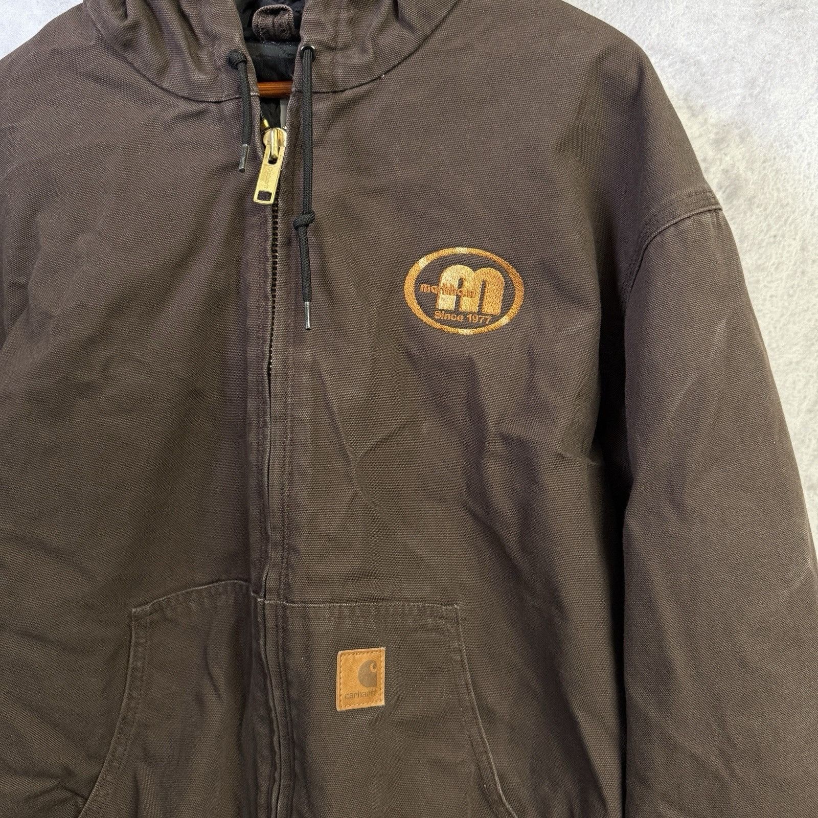 Carhartt Carhartt J280 Jacket Mens XL Regular 29x29 Brown Full Zip Ho Size US XL / EU 56 / 4 - 4 Thumbnail