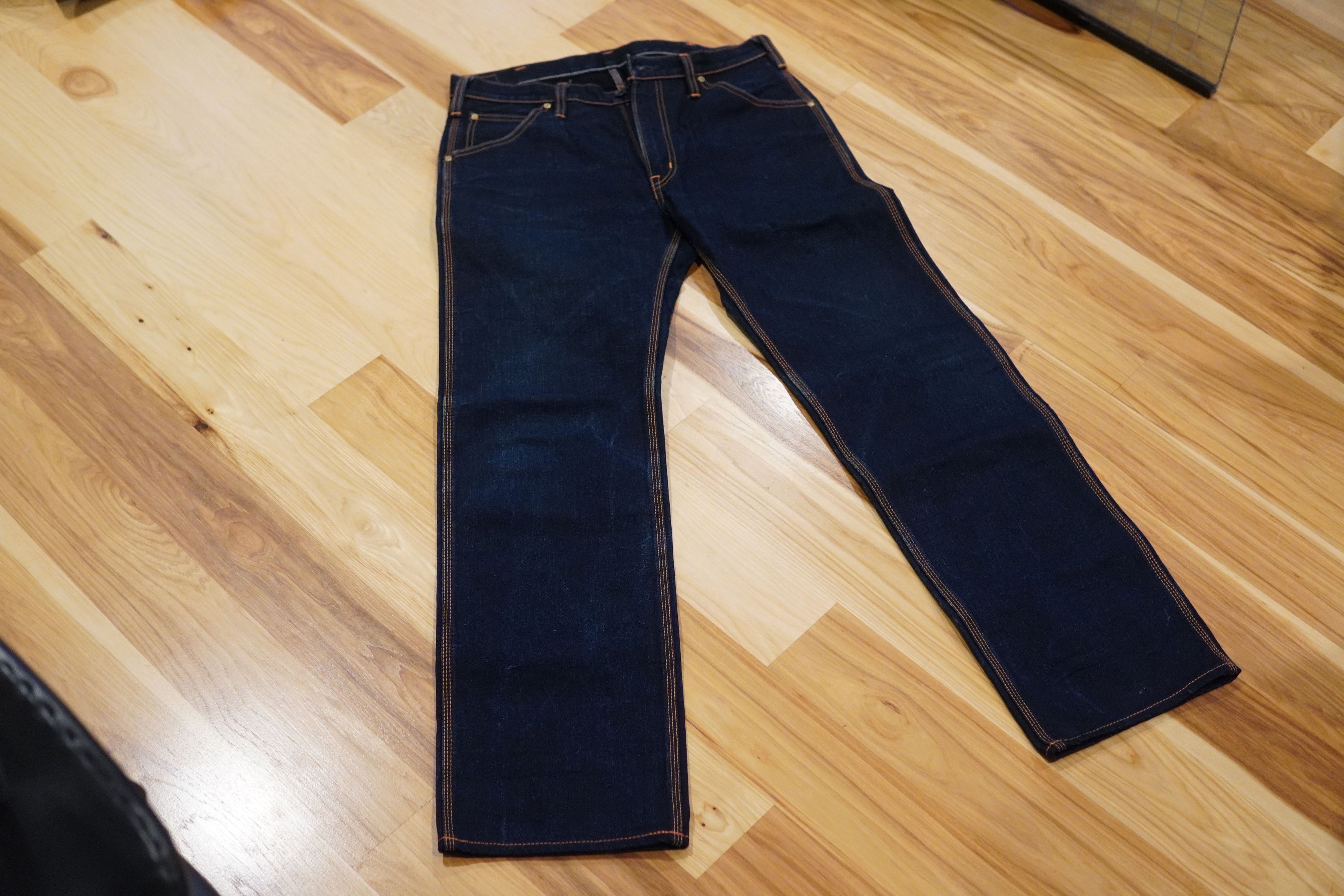 5 Pocket w/ Triple Stitch(Orange)