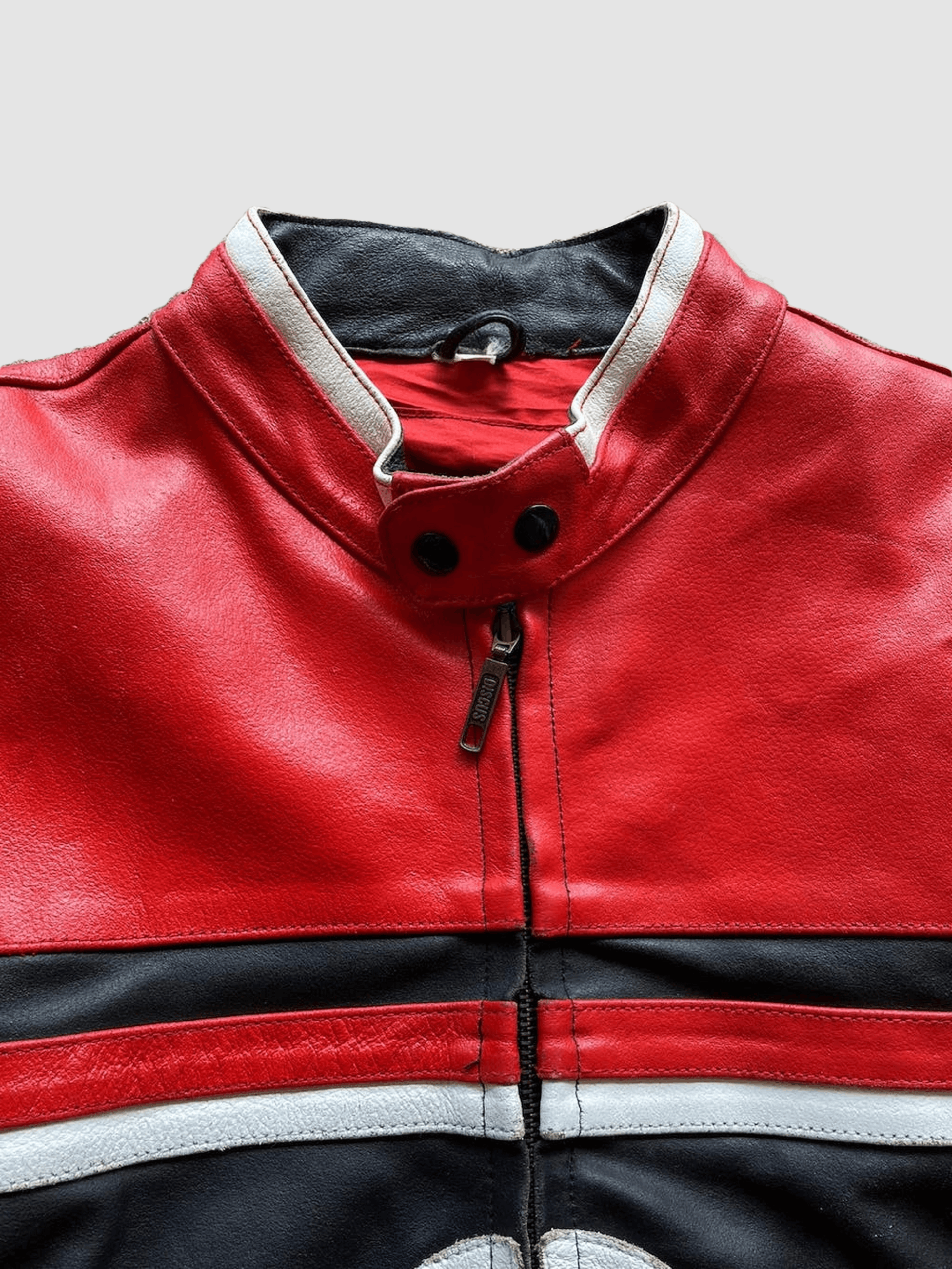 Other 🔥 Vintage Racing leather jacket RARE Streetwear Size US L / EU 52-54 / 3 - 5 Thumbnail