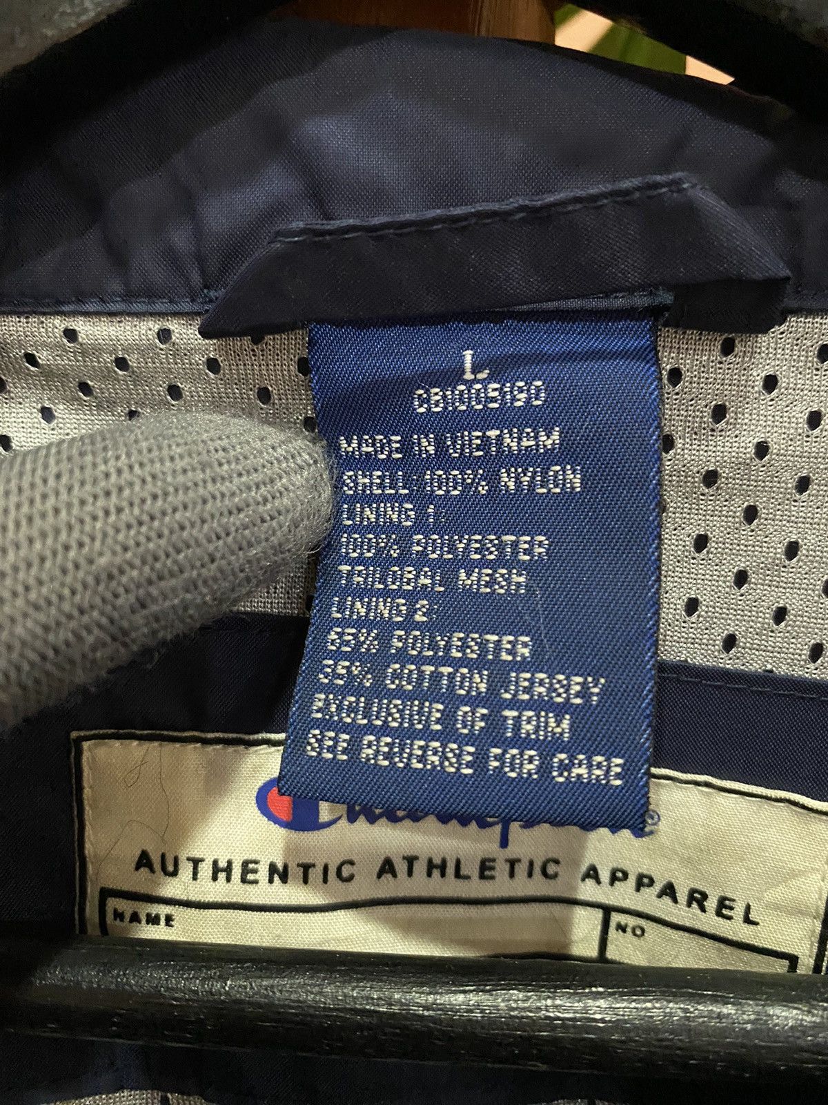 Champion VINTAGE RETRO KANSAS 65 NYLON COACH JACKET Size US L / EU 52-54 / 3 - 4 Thumbnail