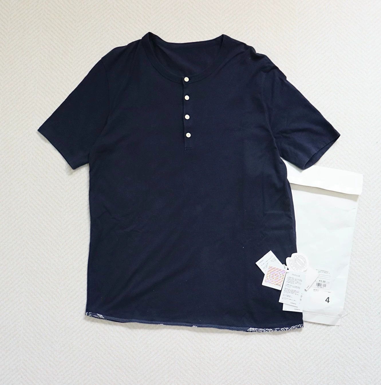 Visvim Visvim Spot Sublig Henley. Visvim spot sublig Henley Size US XL / EU 56 / 4 - 1 Thumbnail