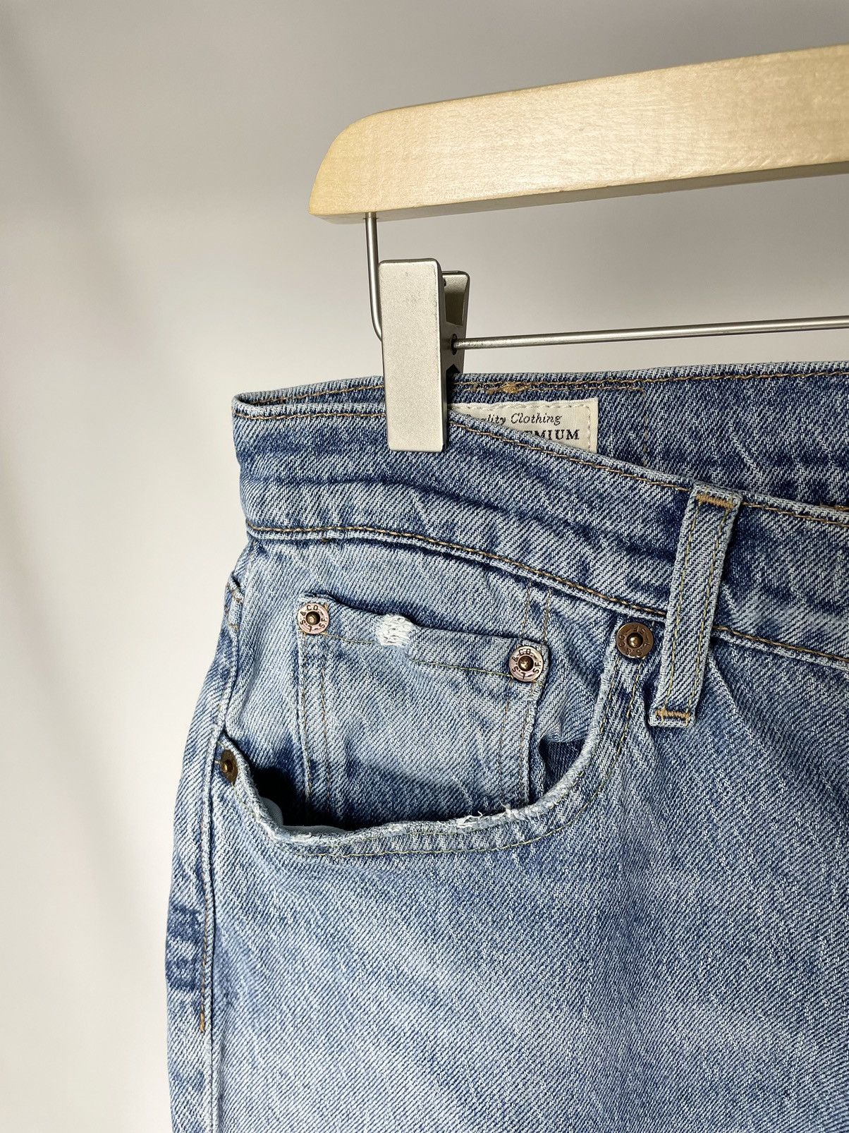 Levi's Levi’s 514 Vintage Light Blue Jeans Denim Pants Size US 30 / EU 46 - 11 Thumbnail
