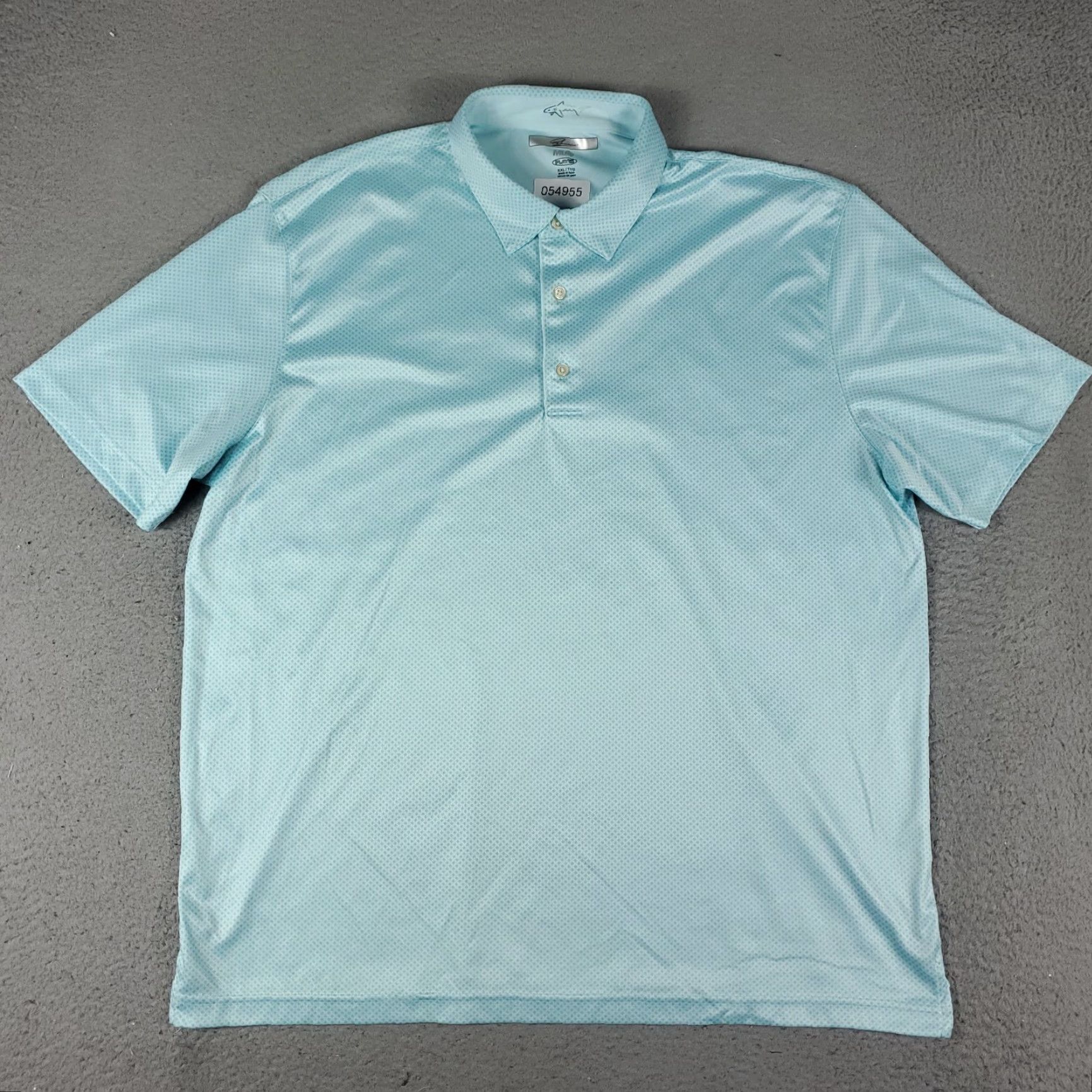 Vintage Greg Norman Polo Shirt Mens 2XL Blue Geometric Golf Casual Short Sleeve Polo Shirt Size US XXL / EU 58 / 5 - 2 Thumbnail