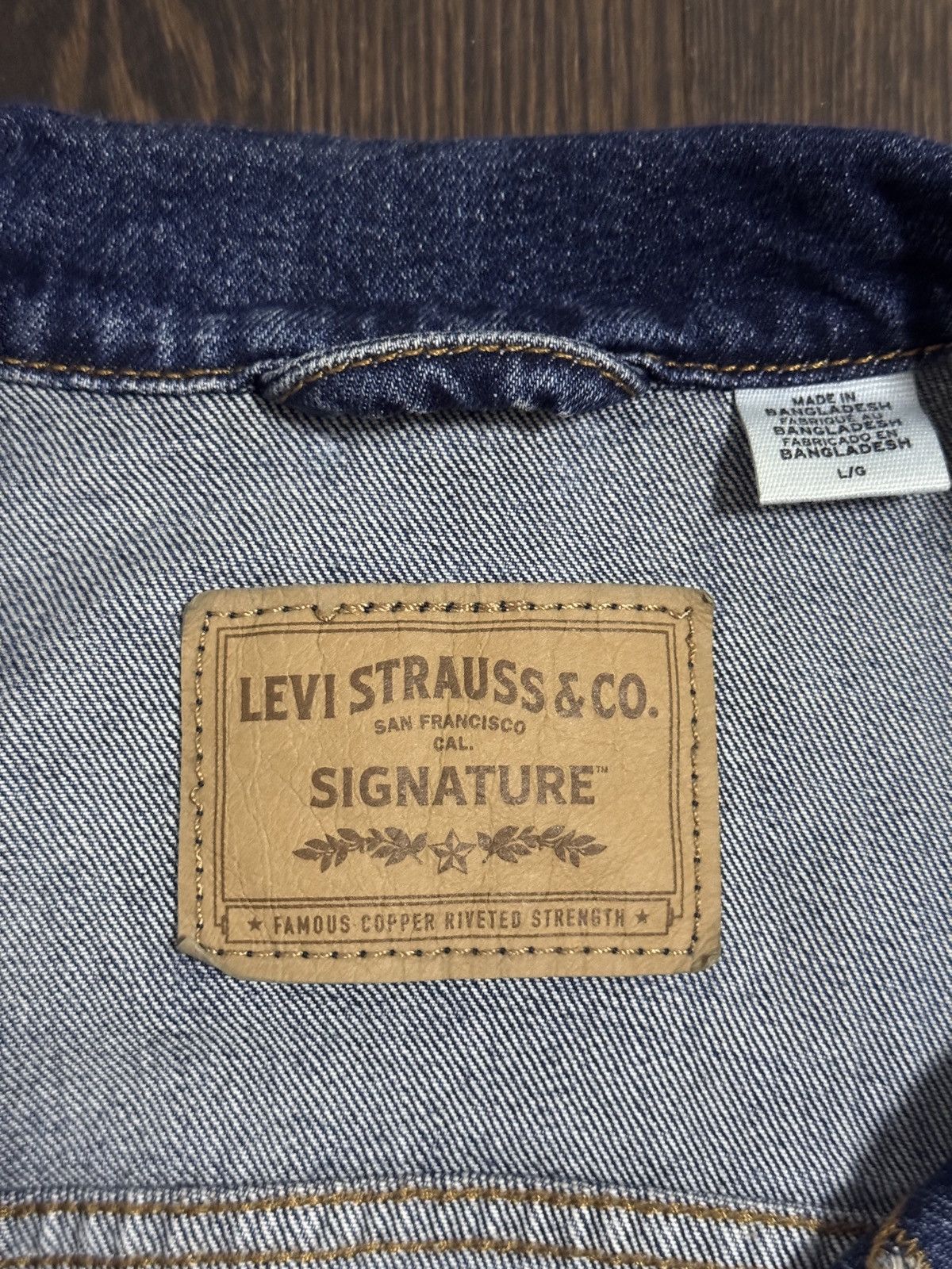 Levi's Levi's Denim Jacket Blue Size US L / EU 52-54 / 3 - 3 Thumbnail
