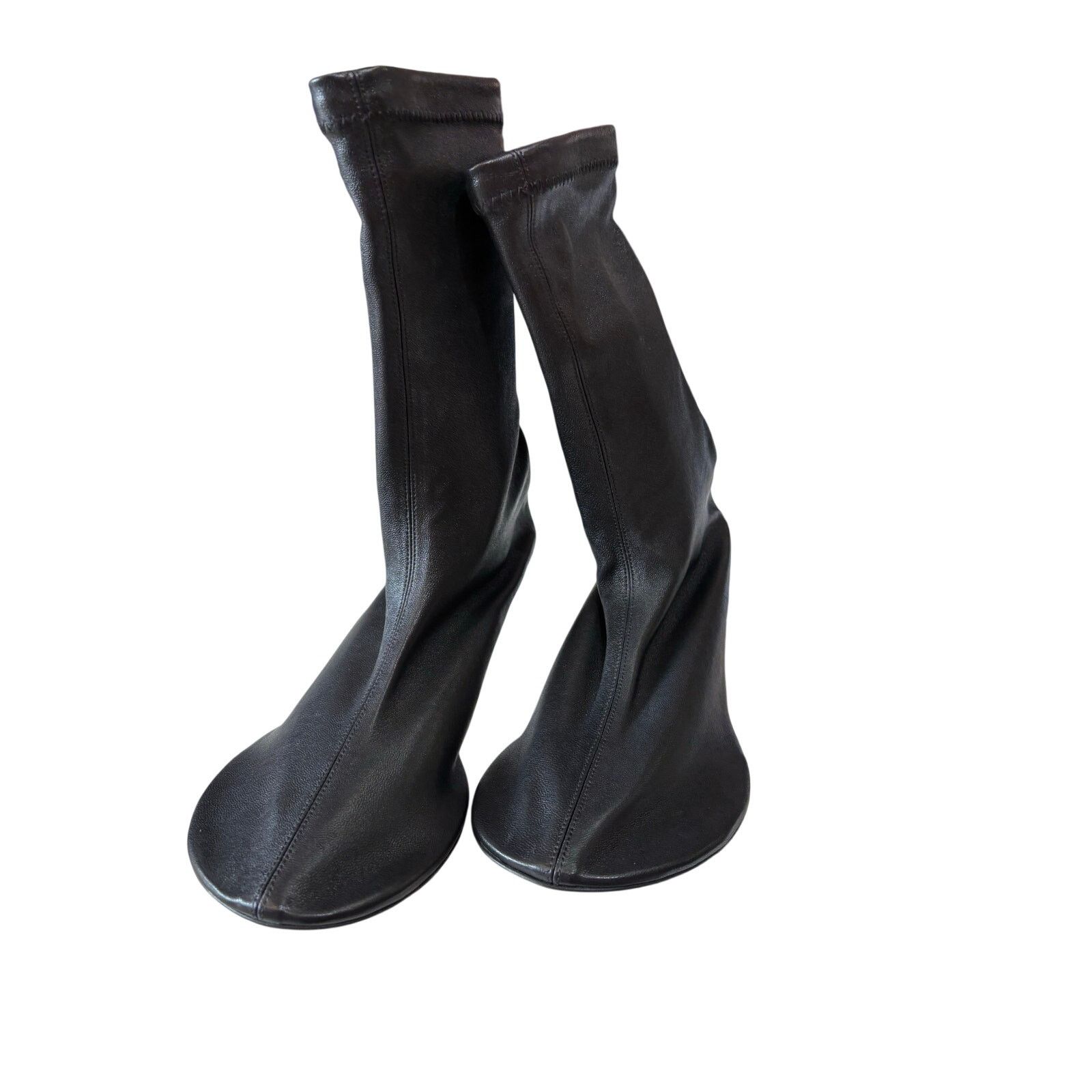 Jil Sander Jil Sander, Black Stick Low Boot, NWT, 41 Size US 10.5 / IT 40.5 - 4 Thumbnail