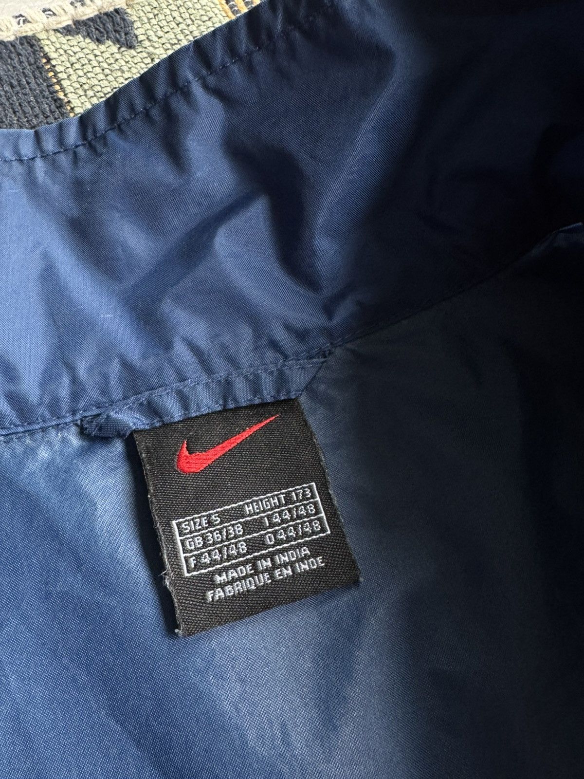 Nike Vintage Nike Nylon Swoosh Y2K Track Jacket Size US S / EU 44-46 / 1 - 11 Thumbnail
