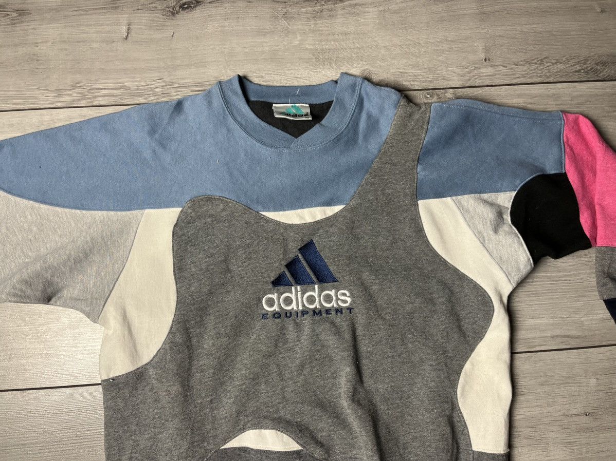 Adidas Adidas equipment sweatshirt upcycle custom bootleg Size US M / EU 48-50 / 2 - 3 Thumbnail