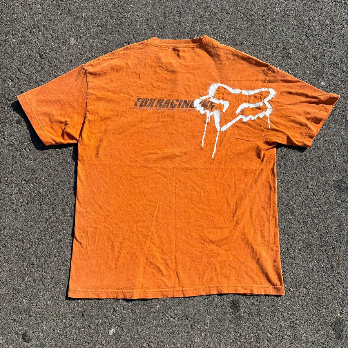 Fox Racing Fox Racing Graphic T-Shirt Motocross Y2K Size US XL / EU 56 / 4 - 6 Thumbnail