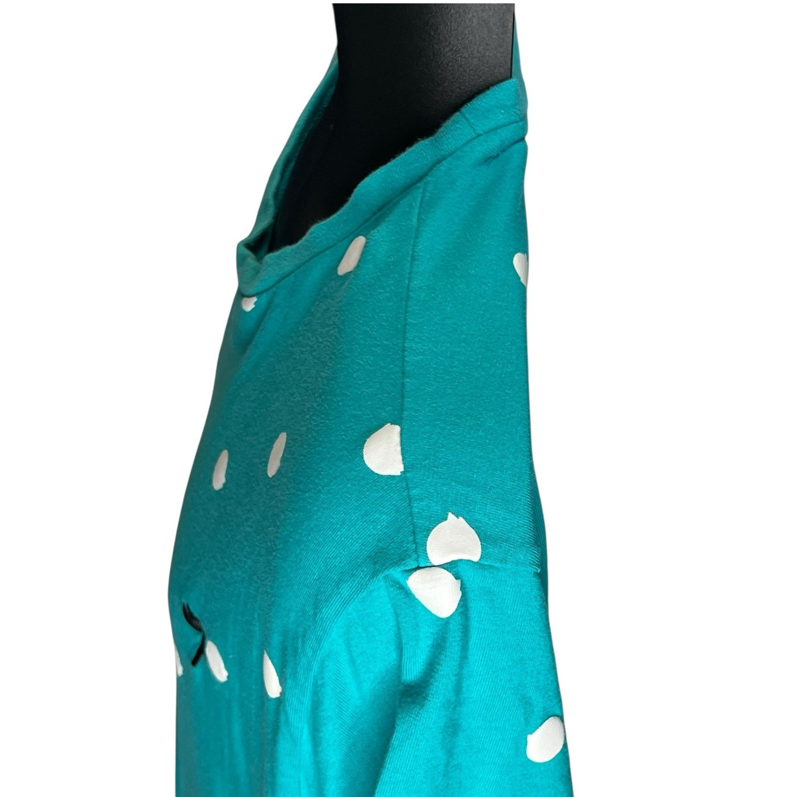 Pink Dolphin Pink Dolphin XL T-Shirt Legends at Our Craft Teal Polka Dot Size US XL / EU 56 / 4 - 5 Thumbnail
