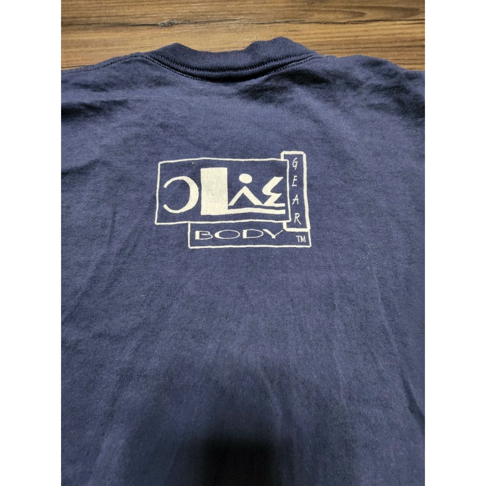 Jerzees VINTAGE 90s Jerzees T-Shirt Mens M Look Ya Gear Double Sided Hip Hop Urban Blue Crew Neck Short Sleeve Cotton 1990s 90s Men’s T-Shirt Size US M / EU 48-50 / 2 - 4 Thumbnail
