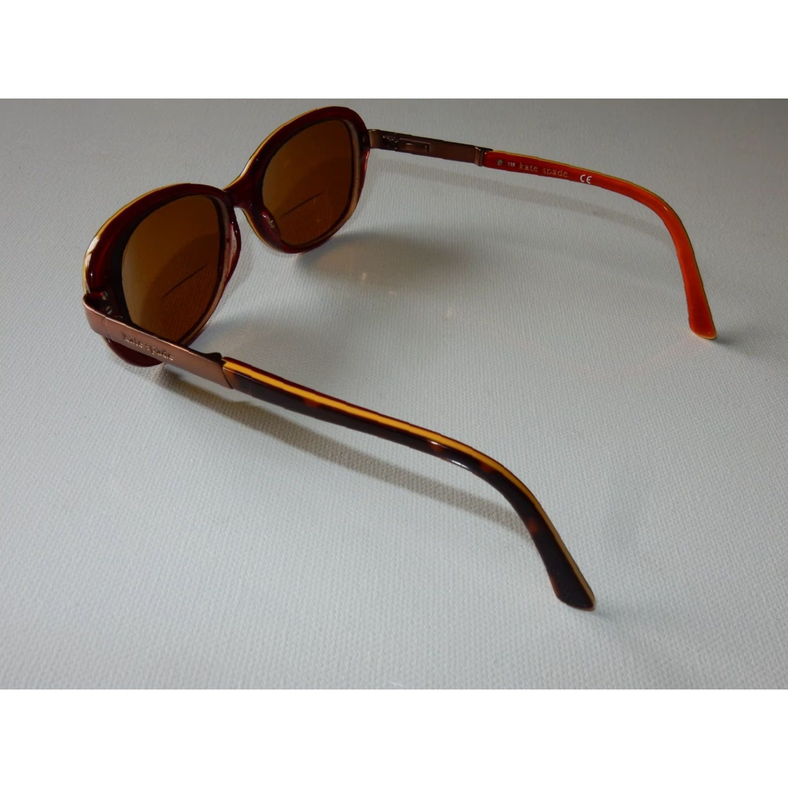 Vintage Kate Spade Women's Sunglasses Frames Only Brown 51mm 15x135 Prescription Small Scratches Size ONE SIZE - 3 Thumbnail