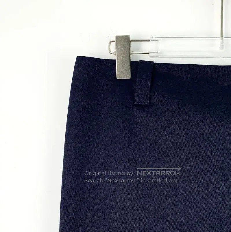 Miu Miu Miu Miu Deep Blue Cotton Skirt . Size 23" - 3 Thumbnail
