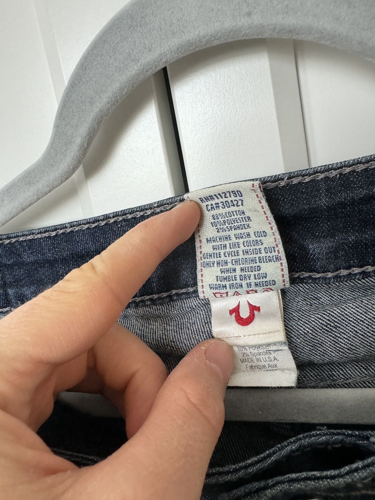 True Religion True Religion skinny jeans rhinestones USA pants denim Size US 28 / EU 44 - 7 Thumbnail