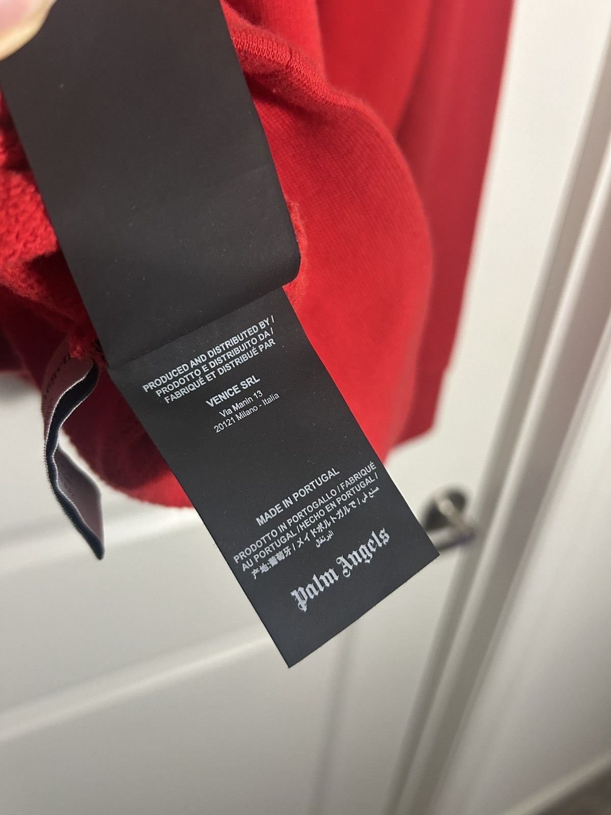 Palm Angels Palm angels red spray logo hoodie Size US XL / EU 56 / 4 - 9 Thumbnail