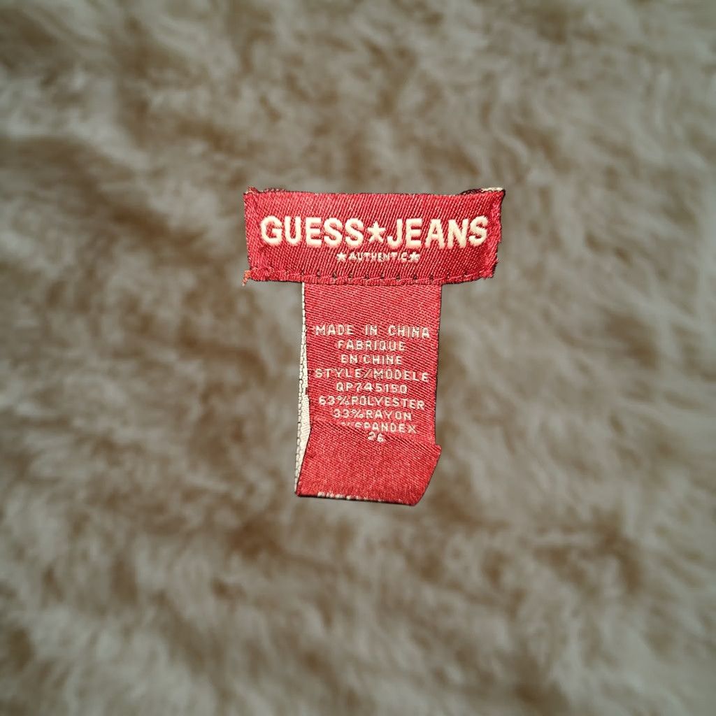 Guess GUESS Pencil Skirt Women 26 Gray Zip Hook & Loop Slit Workwear Stretch 90s City Preppy Vintage-Style Size 26" / US 2 / IT 38 - 1 Thumbnail