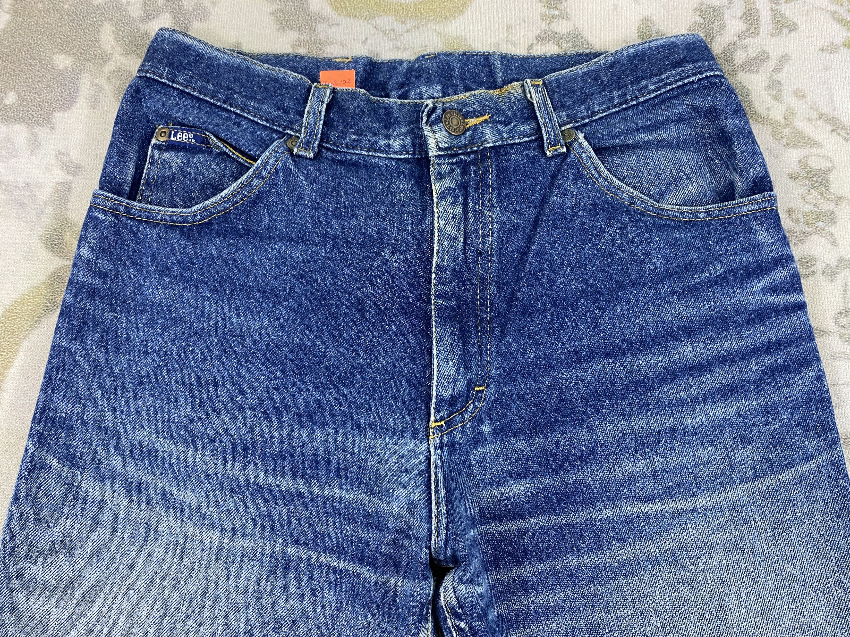 Lee Distressed Blue Vintage Lee Jeans 29x29.5 Denim- JN3723 Size US 29 - 3 Thumbnail